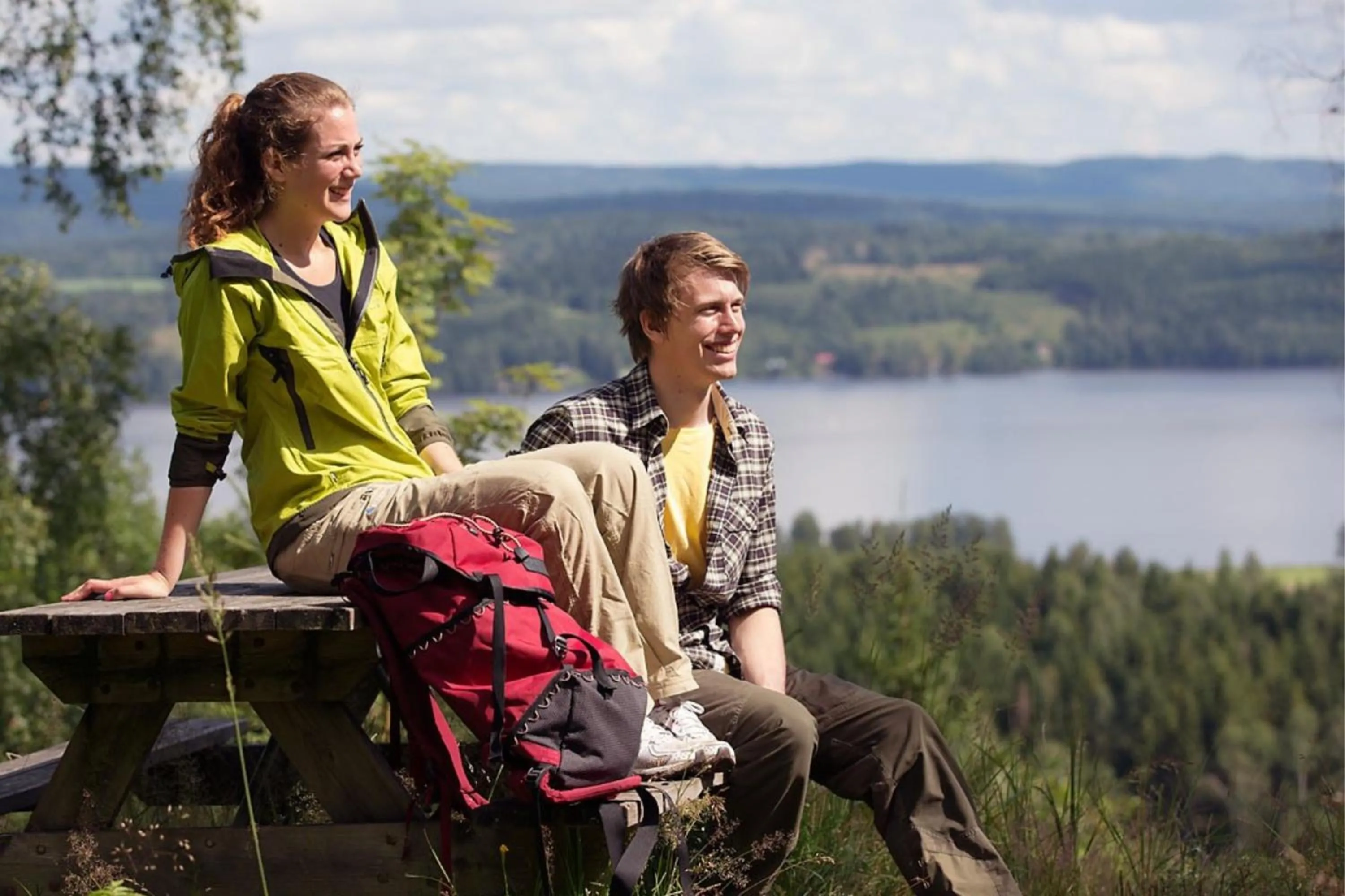 Hiking in First Camp Sunne - Fryksdalen