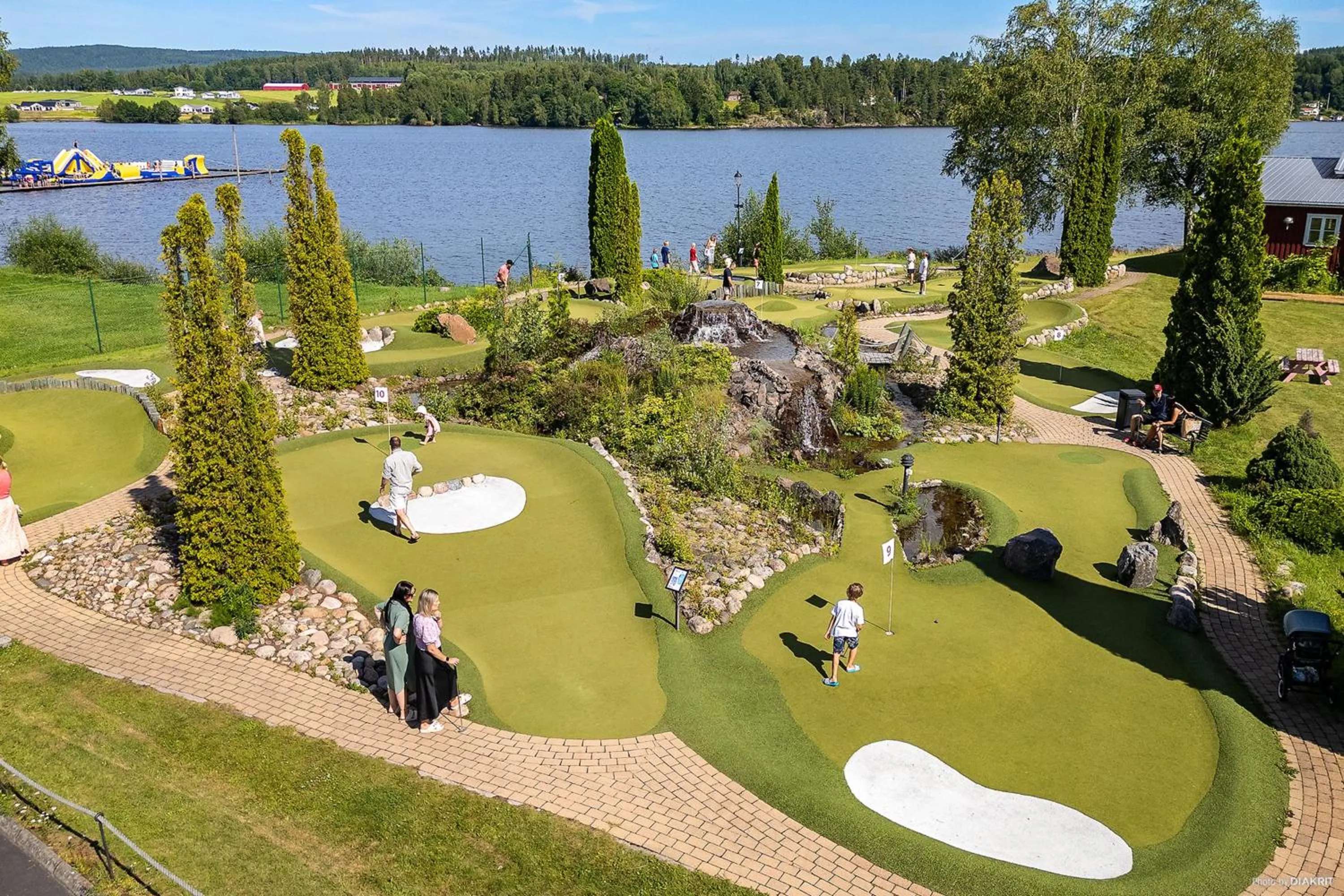 Minigolf in First Camp Sunne - Fryksdalen