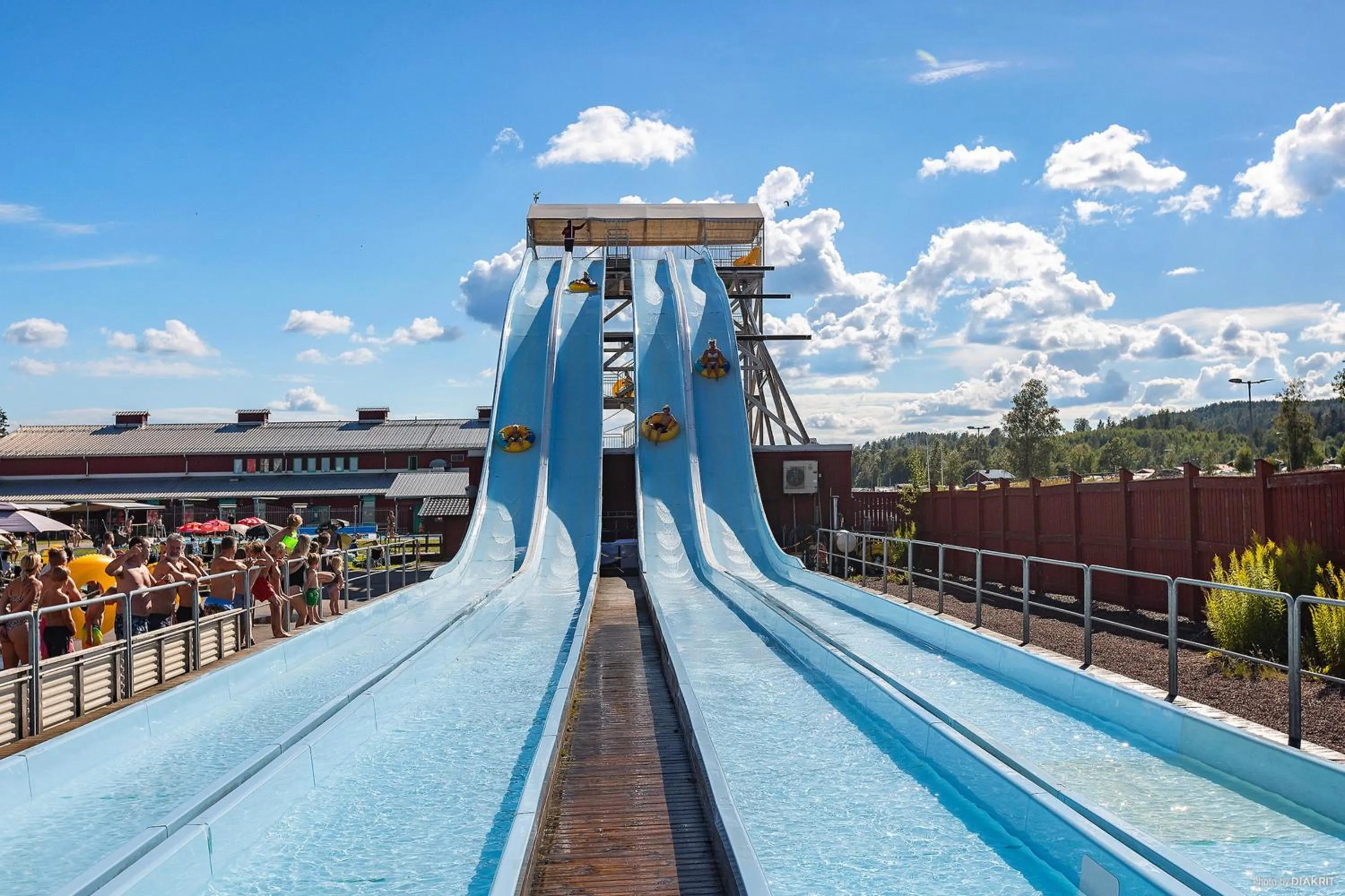 Aqua park in First Camp Sunne - Fryksdalen