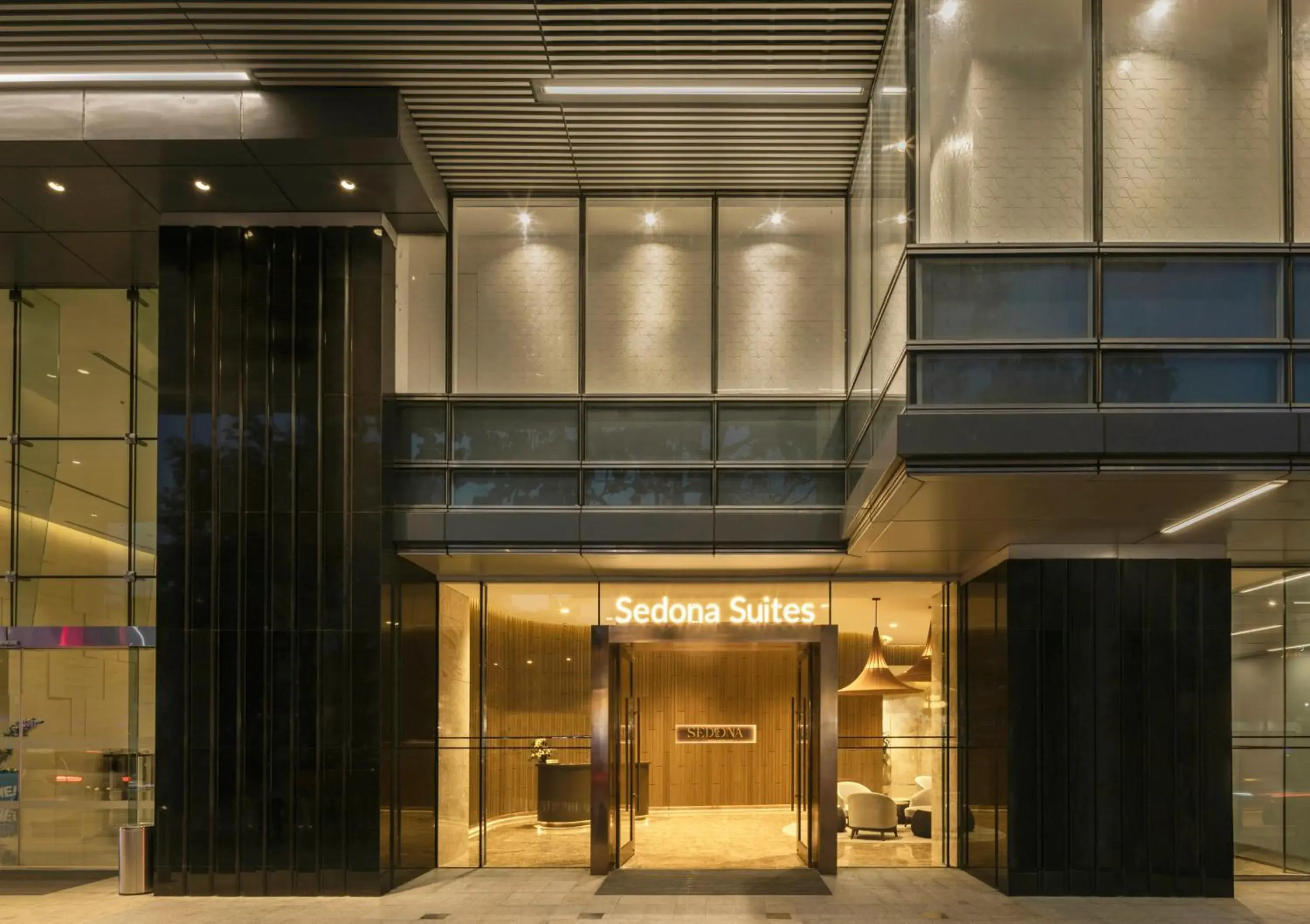 Facade/entrance in Sedona Suites Ho Chi Minh City Facade/entrance in Sedona Suites Ho Chi Minh City