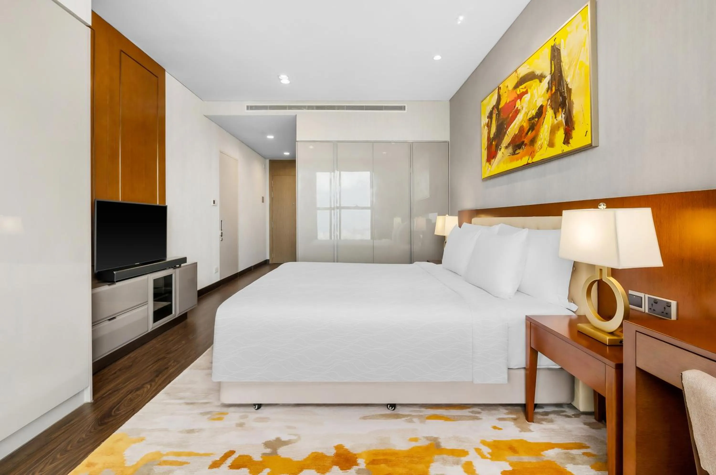 Bedroom, Bed in Sedona Suites Ho Chi Minh City