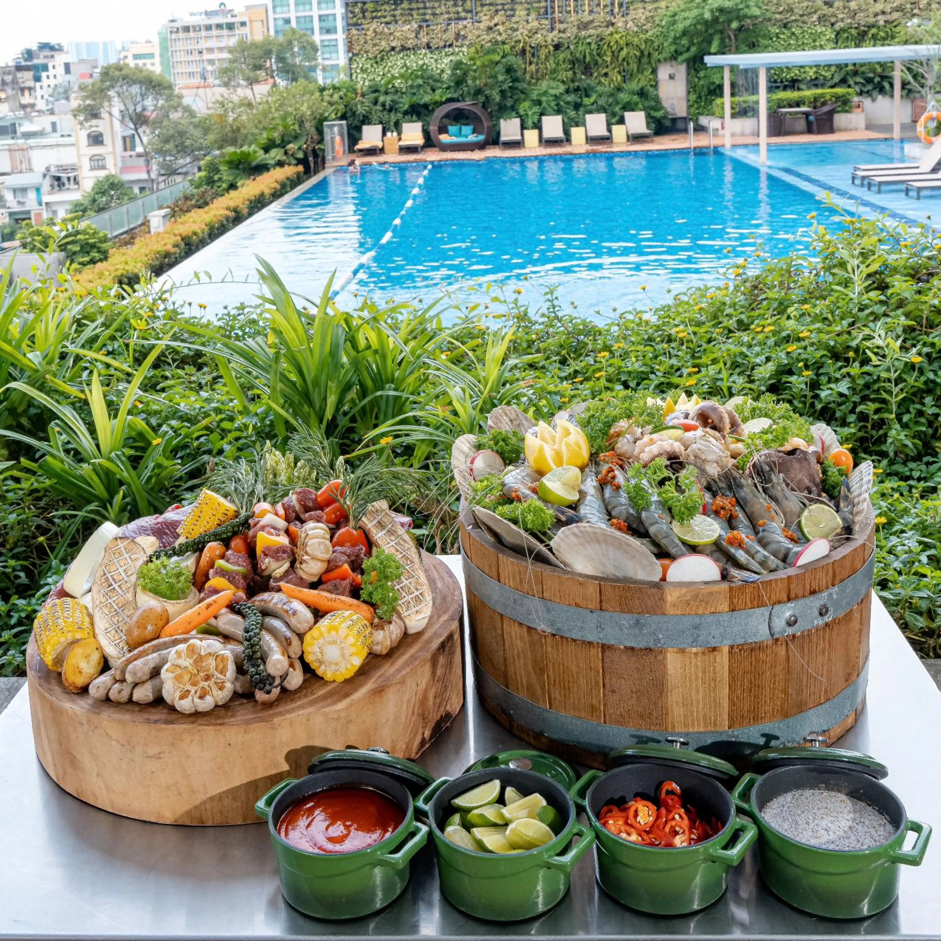 Food in Sedona Suites Ho Chi Minh City