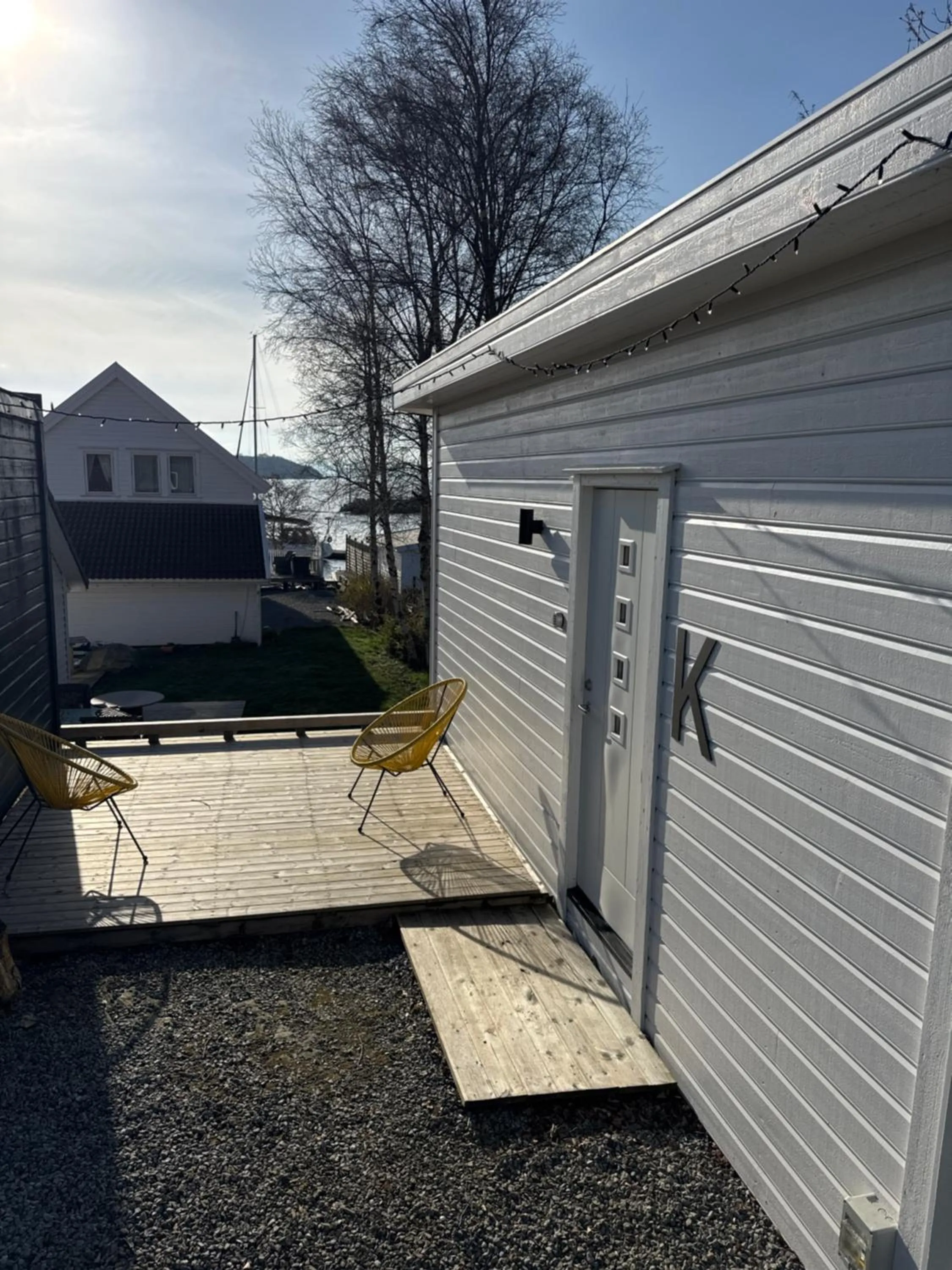 Garden view in Sjøberg Hotell og Ferie Leiligheter