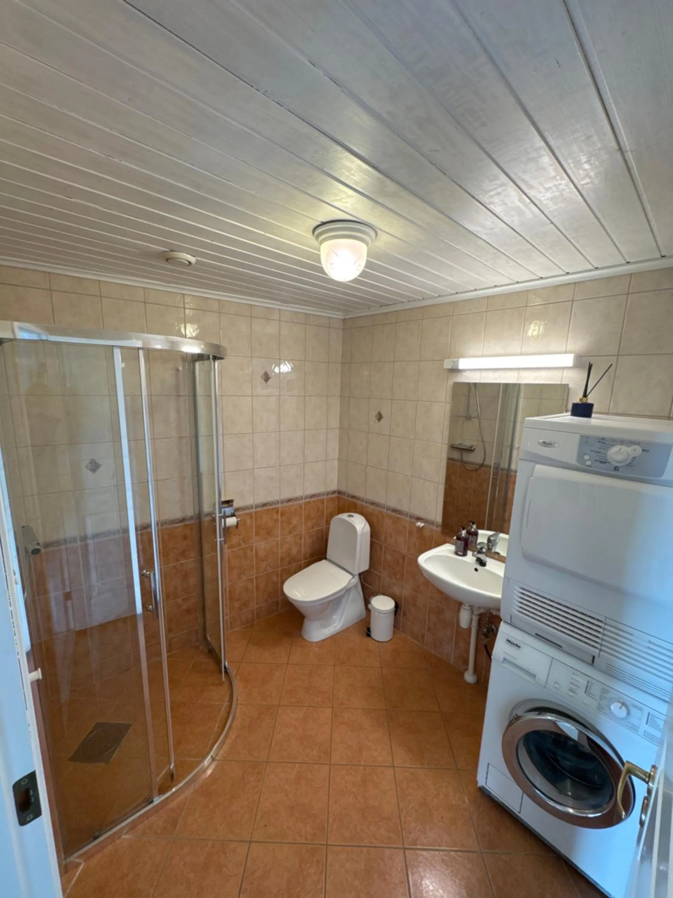 Bathroom in Sjøberg Hotell og Ferie Leiligheter