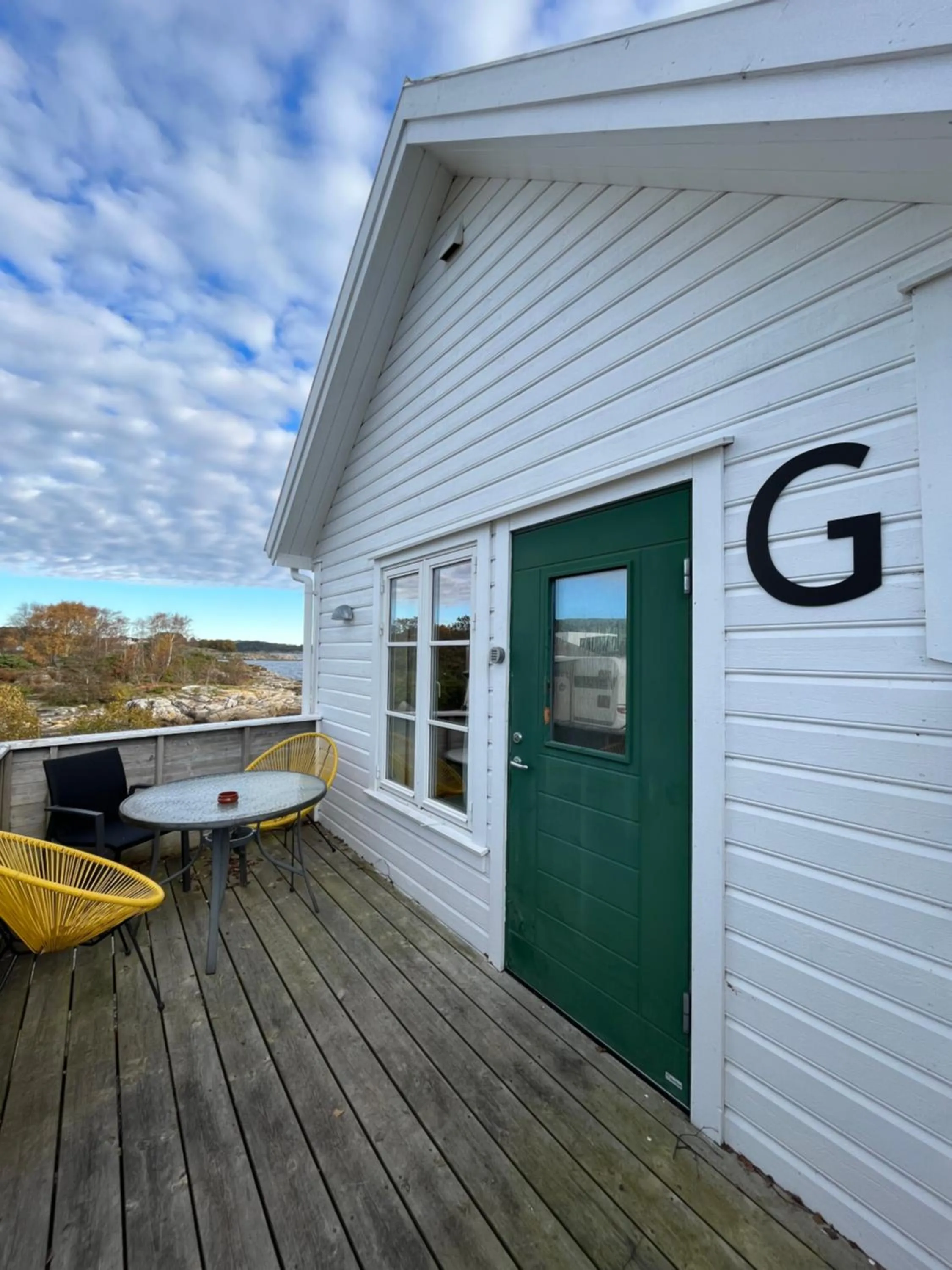 Balcony/Terrace in Sjøberg Hotell og Ferie Leiligheter