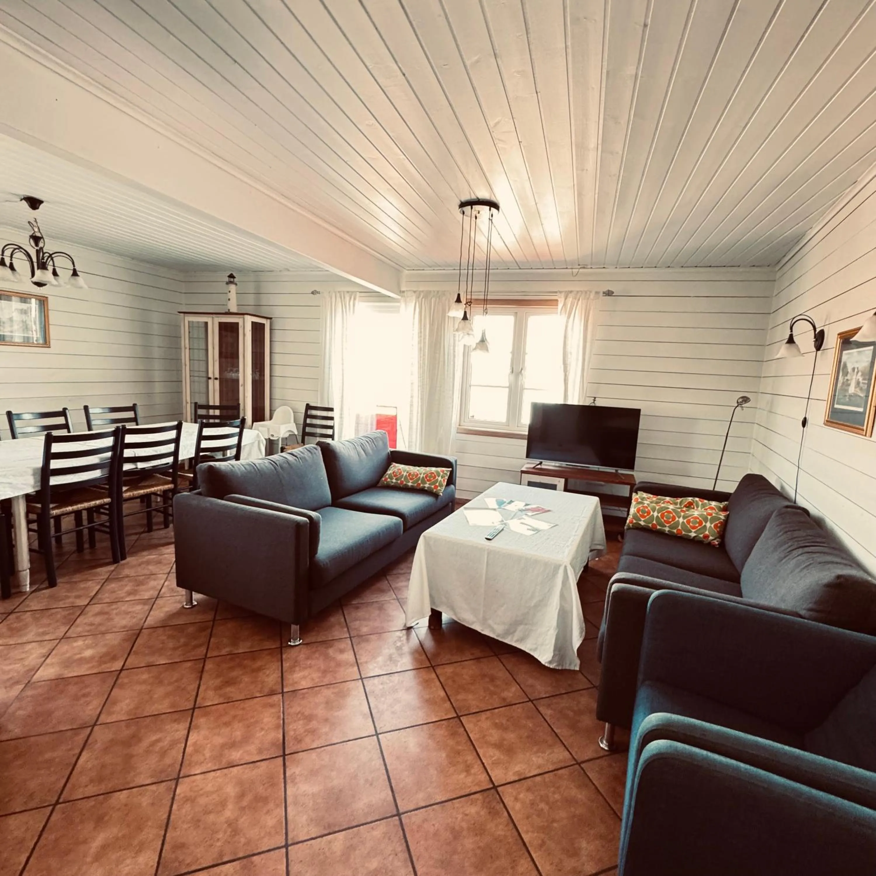 Living room in Sjøberg Hotell og Ferie Leiligheter