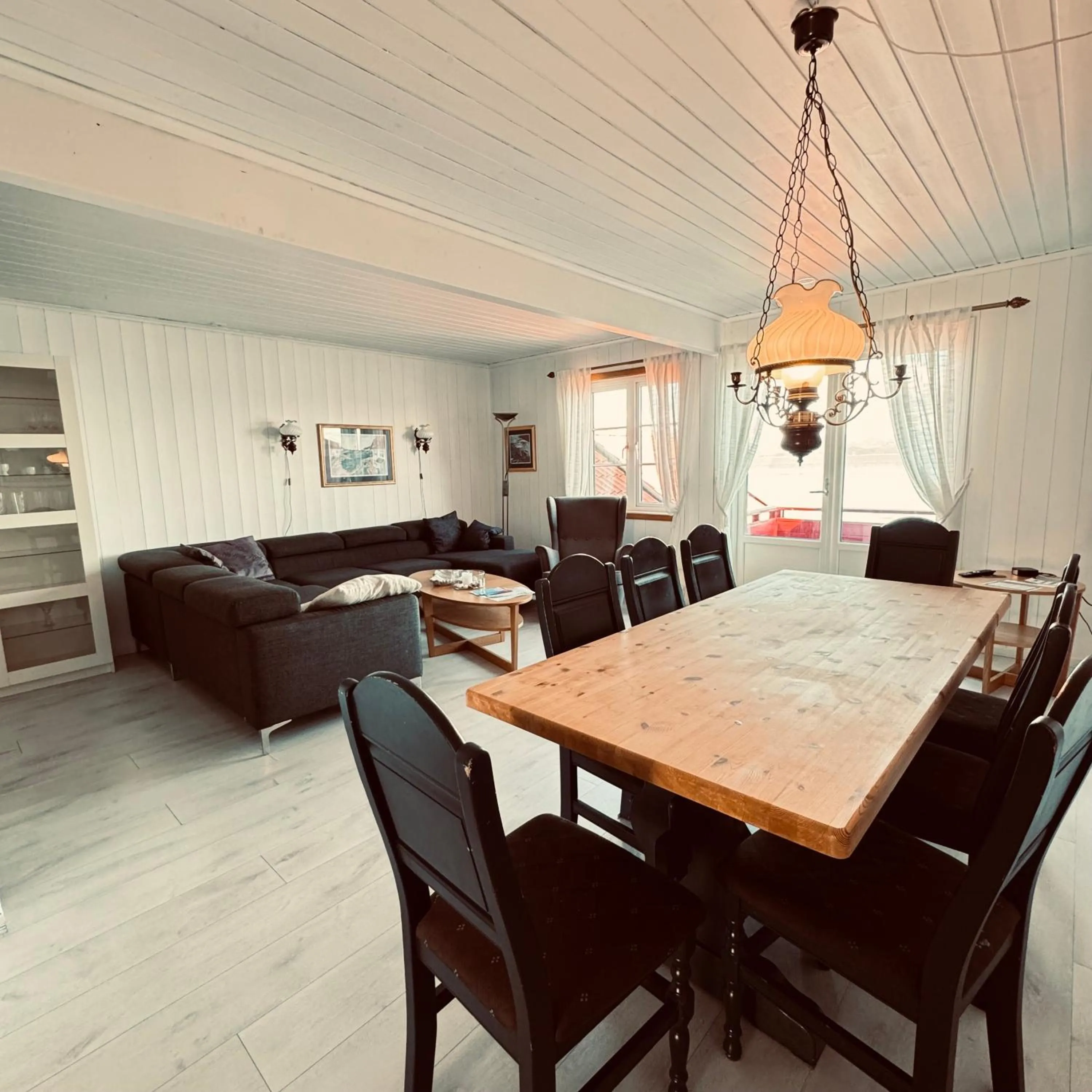 Living room in Sjøberg Hotell og Ferie Leiligheter