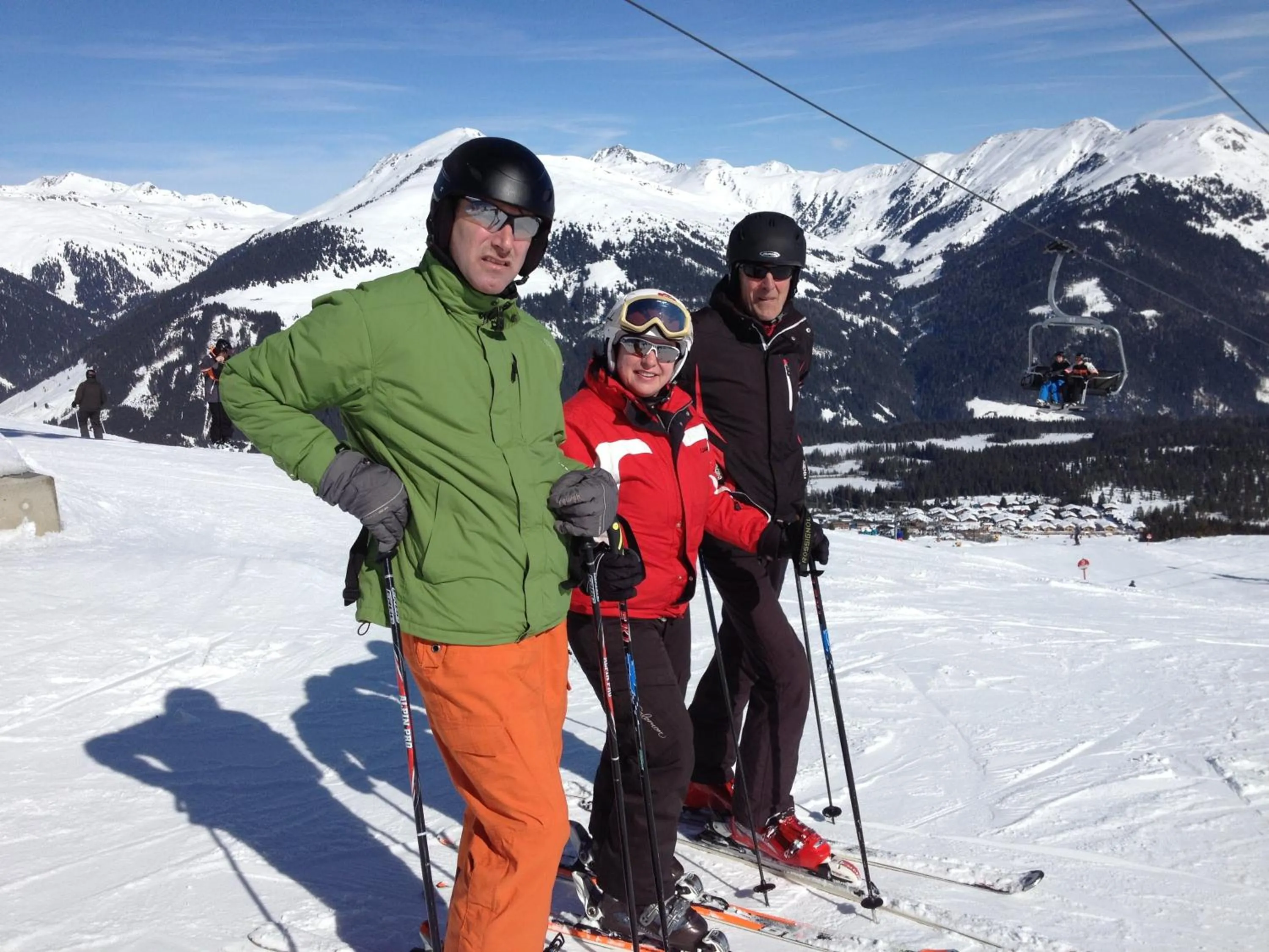 Skiing in Appartement Weigl