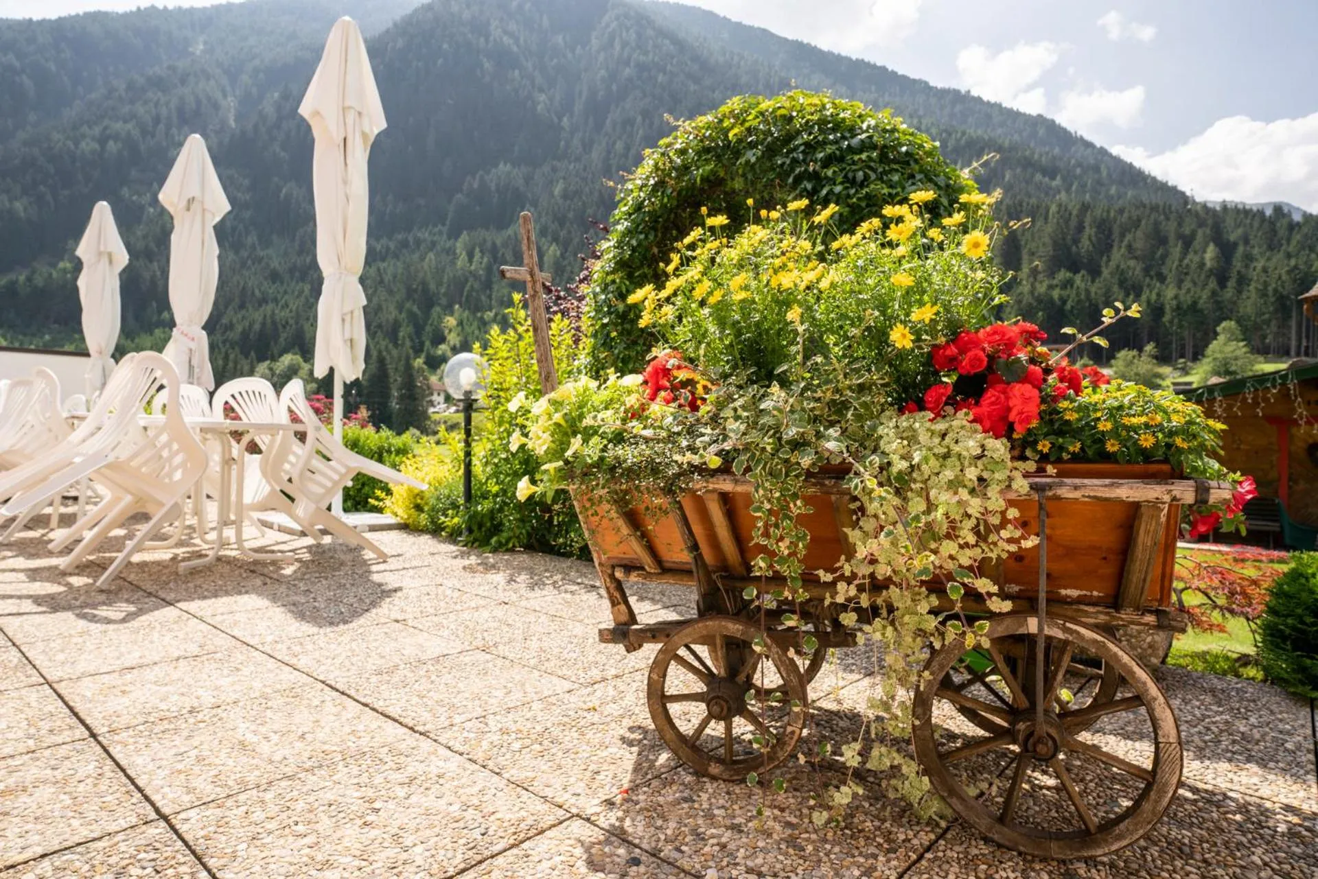 Garden in Bergsporthotel Antonie