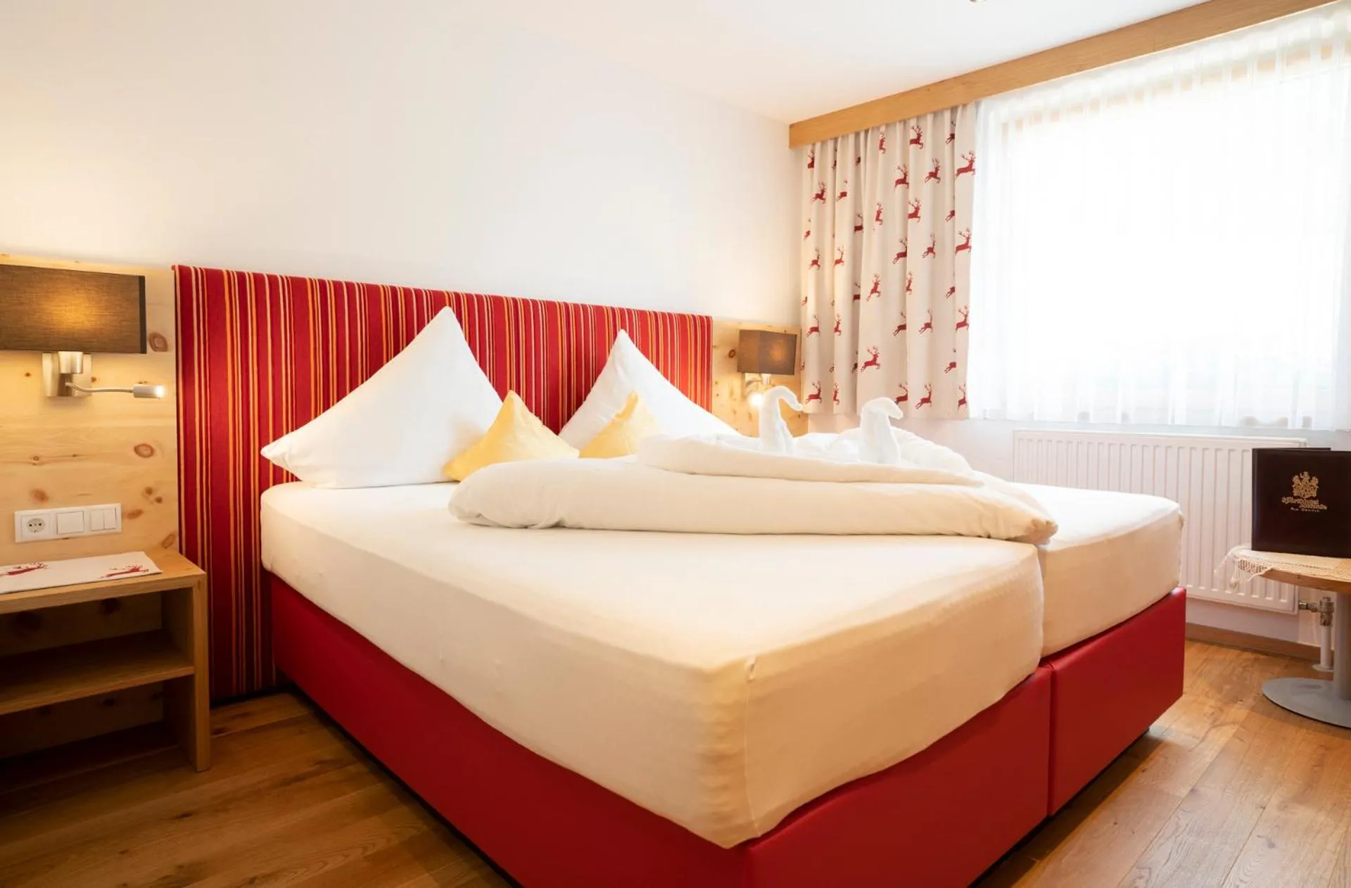 Bed in Bergsporthotel Antonie