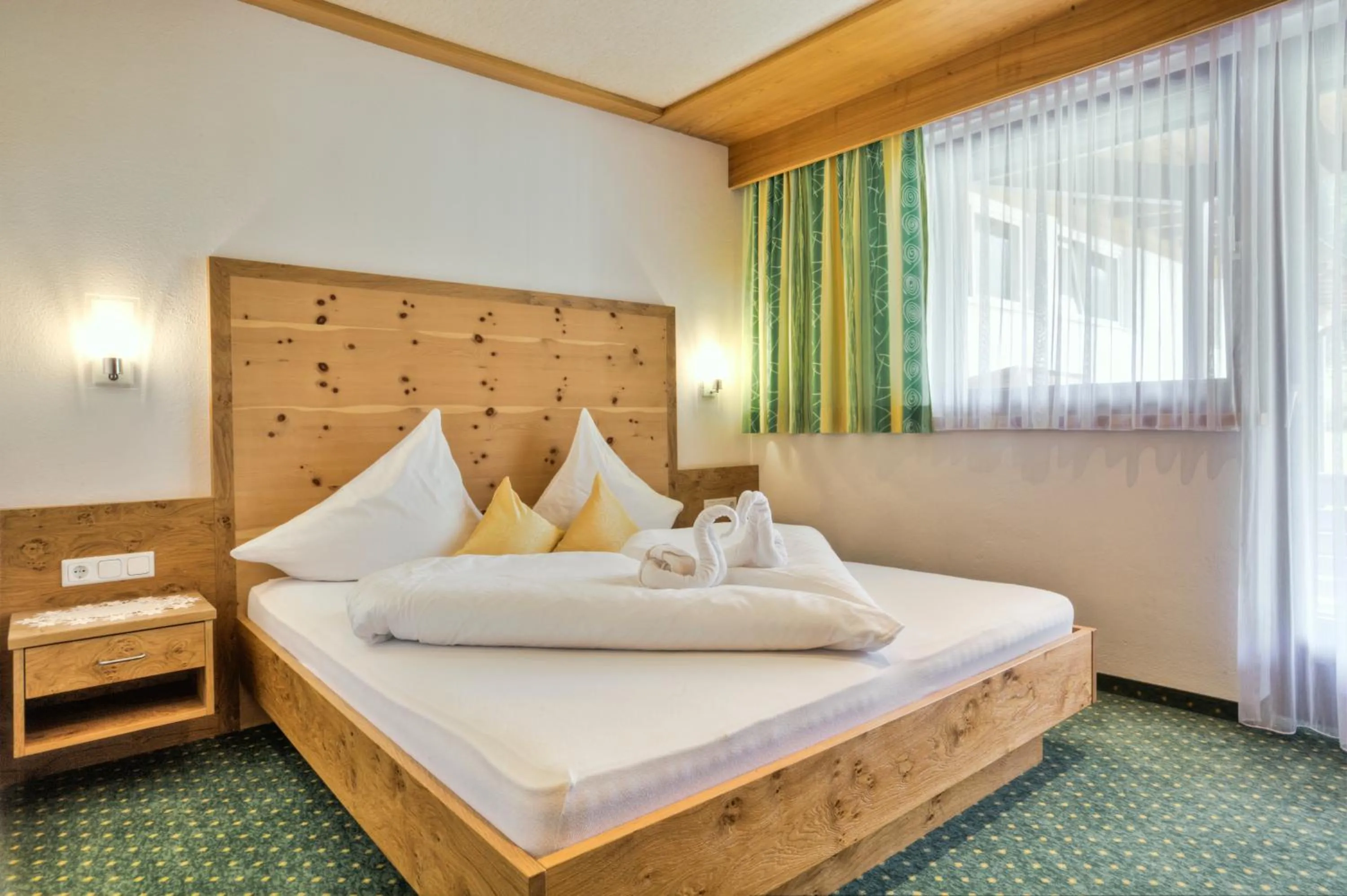Bed in Bergsporthotel Antonie