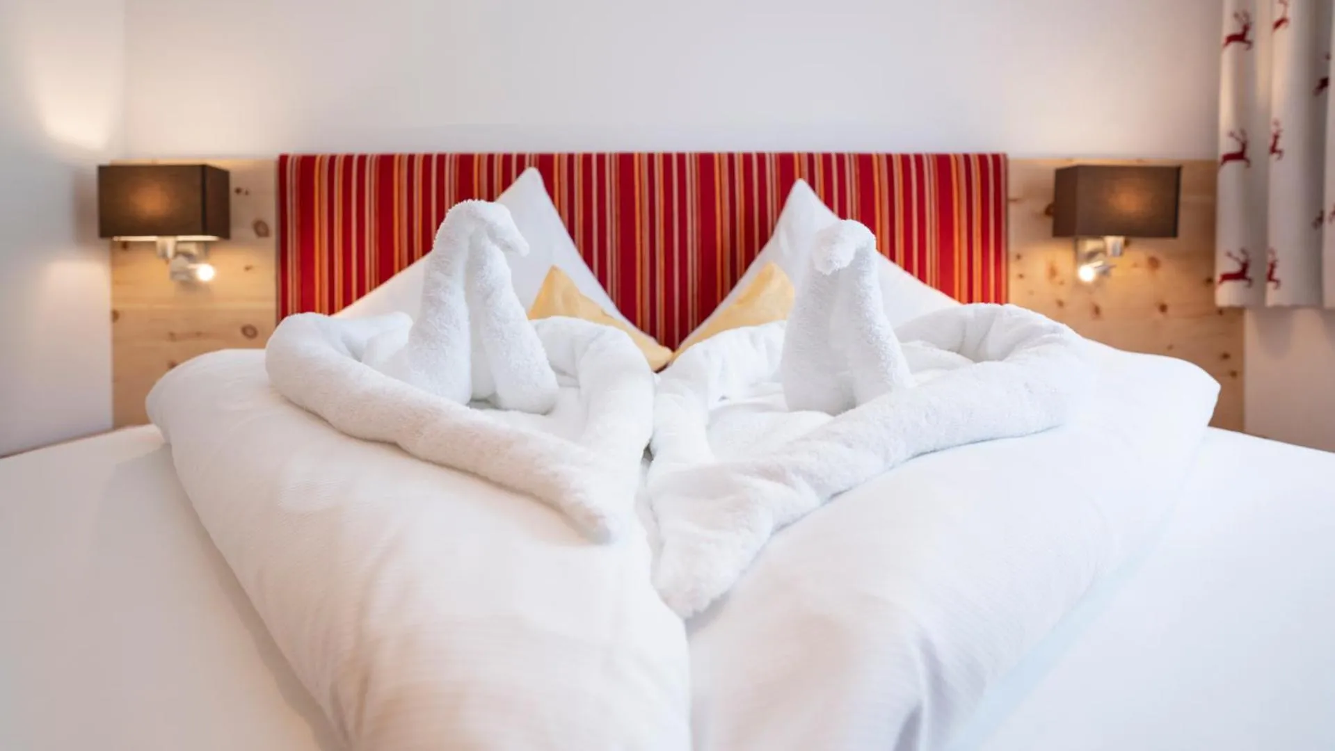 Bed in Bergsporthotel Antonie