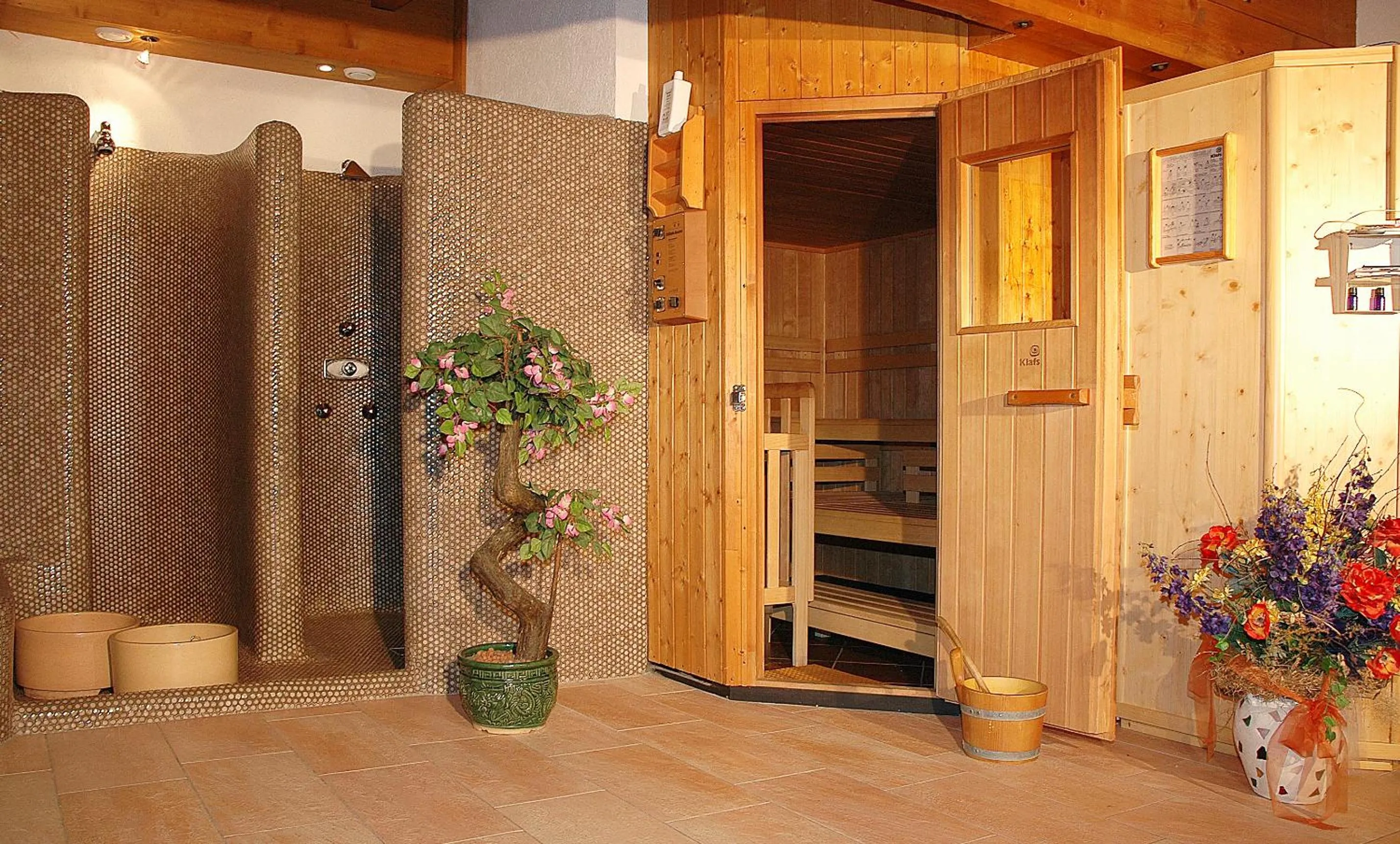 Sauna in Bergsporthotel Antonie