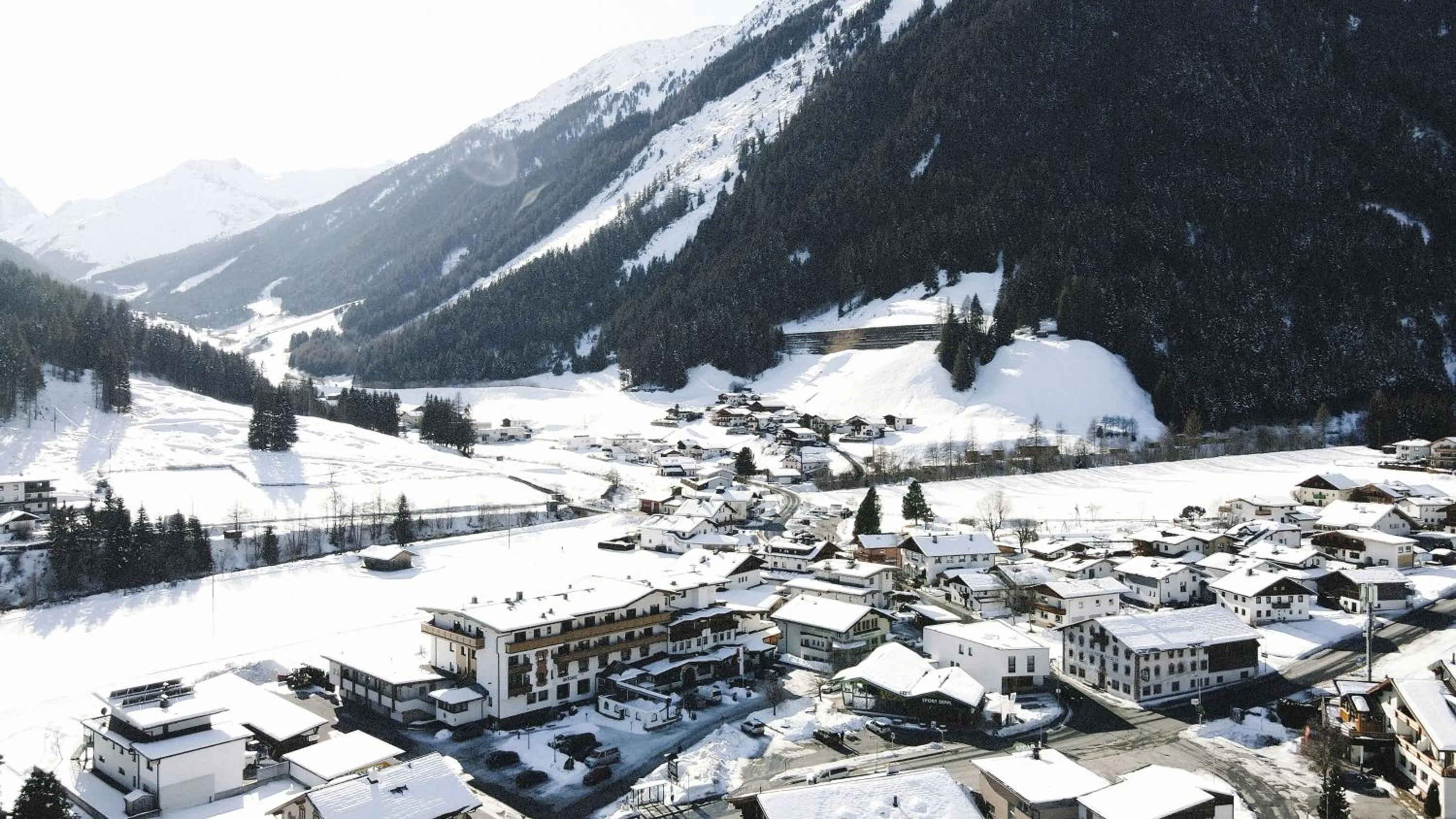 Bird's eye view in Bergsporthotel Antonie