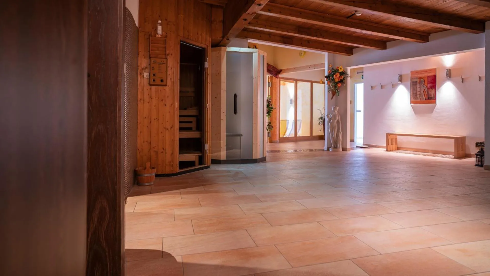 Sauna in Bergsporthotel Antonie