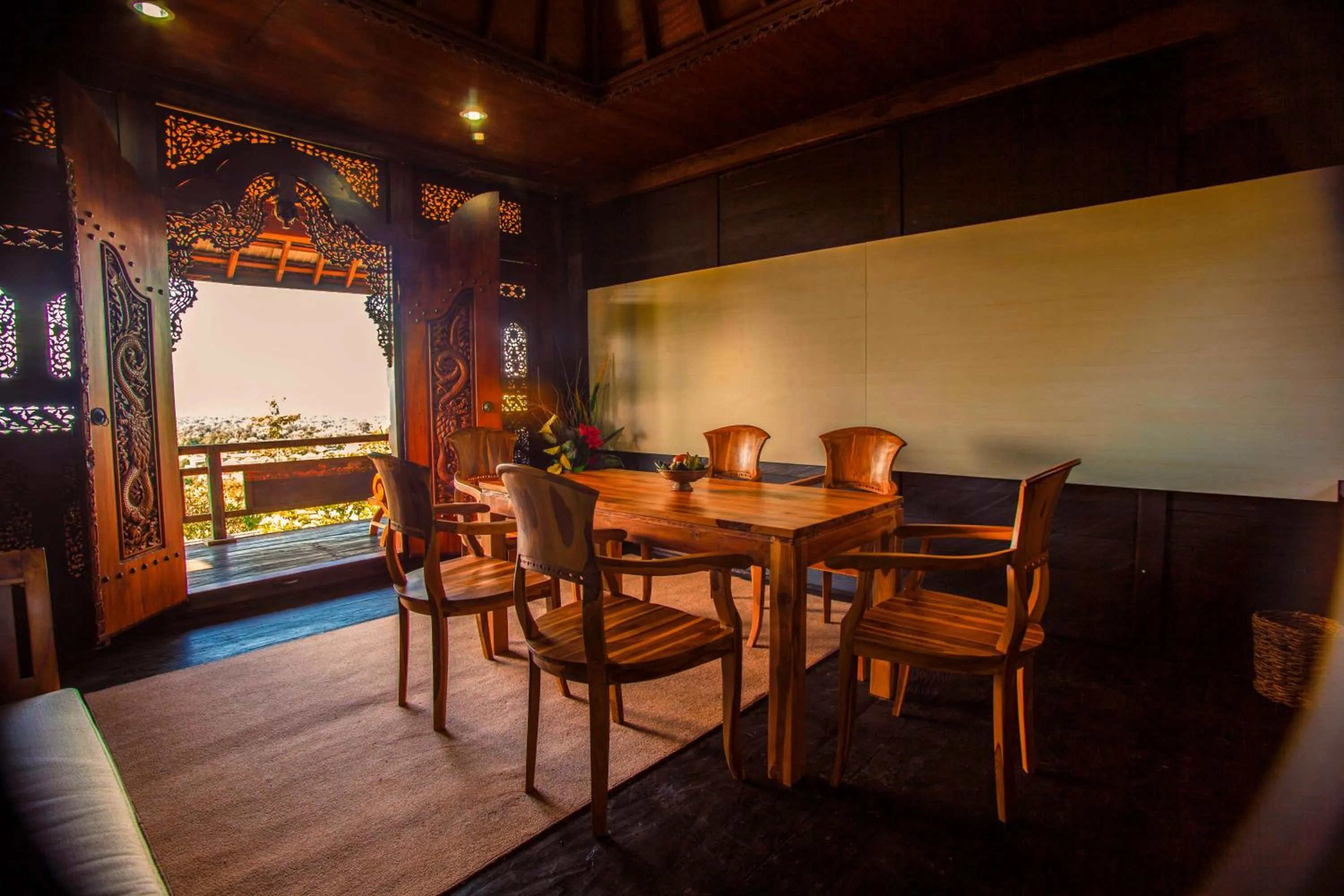 Dining area in The Kawan Jimbaran