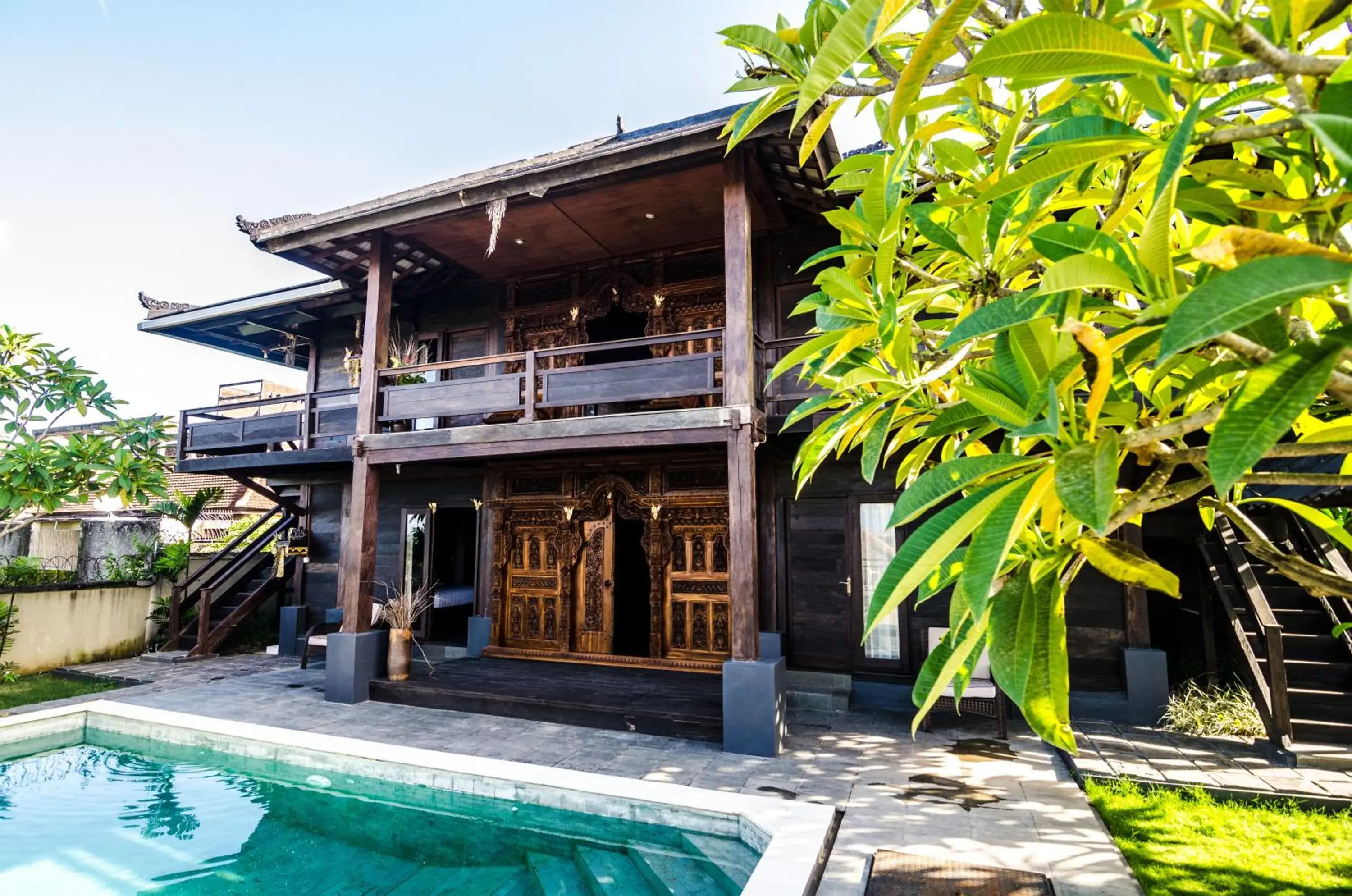 Swimming pool in The Kawan Jimbaran Swimming pool in The Kawan Jimbaran