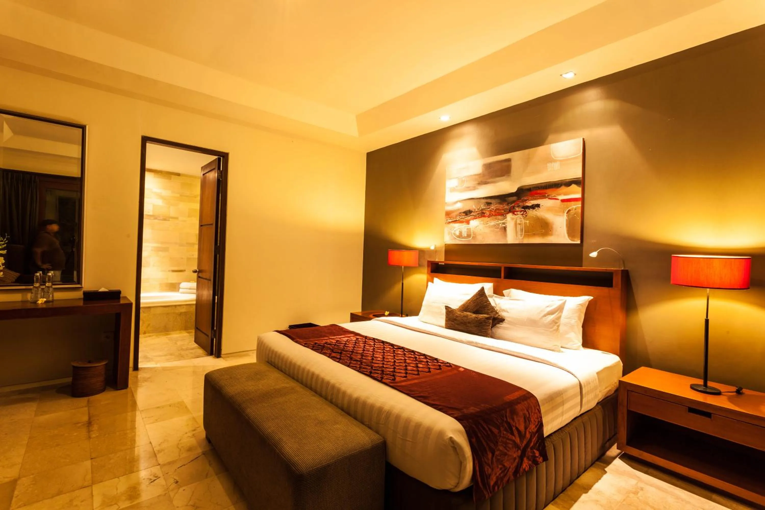 Bed in The Kawan Jimbaran