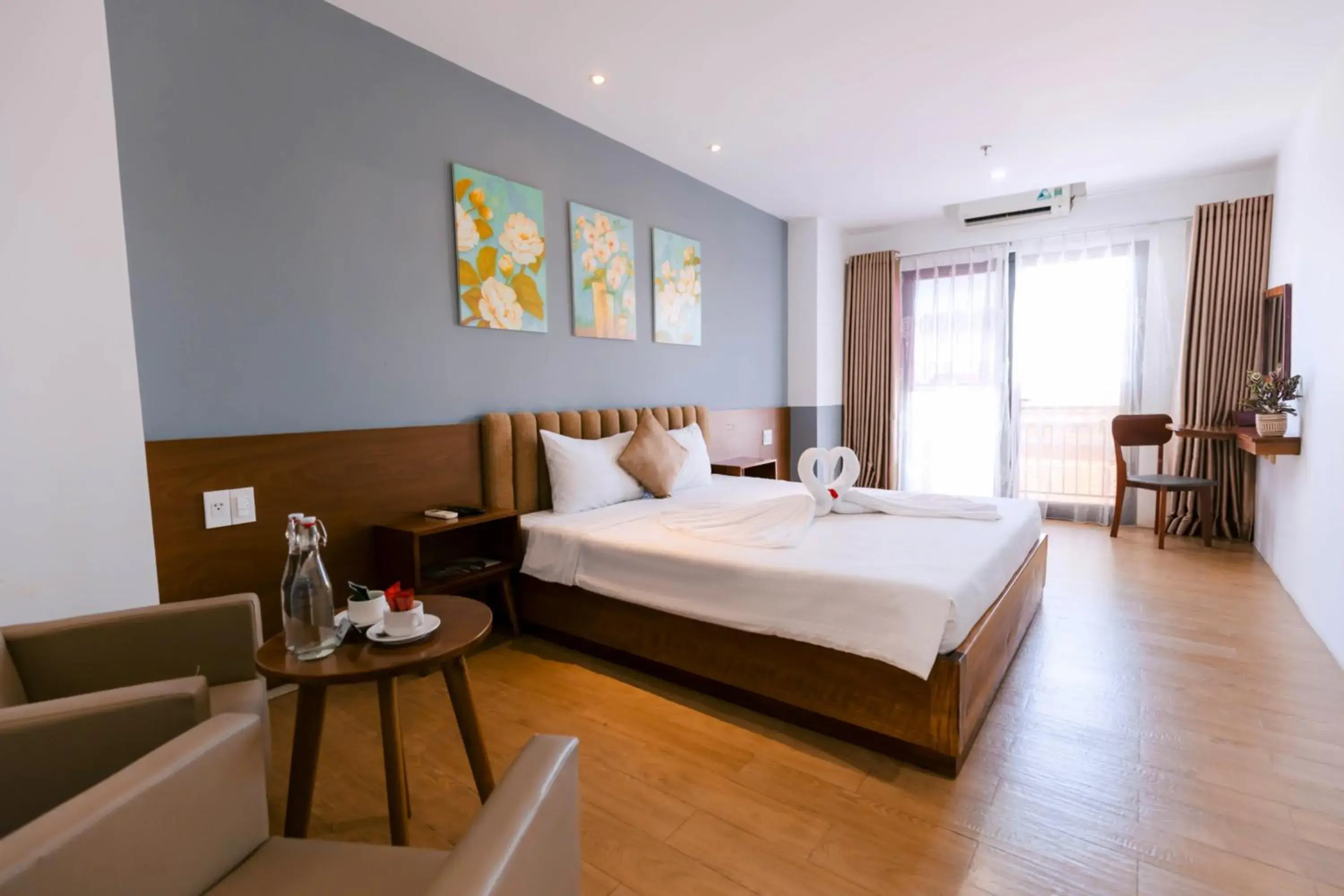 Bedroom, Bed in Gardenia Hue Hotel Bedroom, Bed in Gardenia Hue Hotel