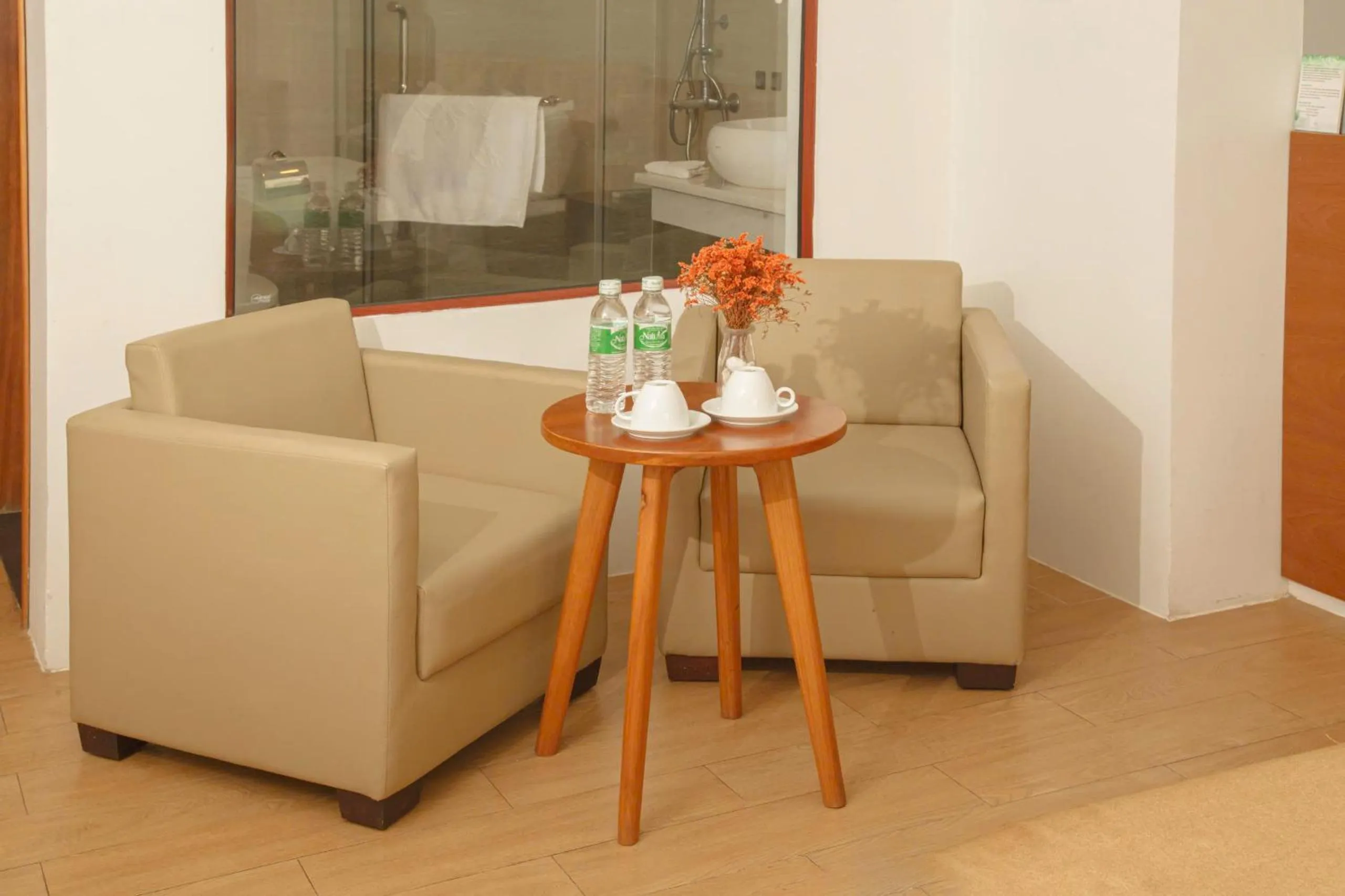 Seating area in Gardenia Hue Hotel