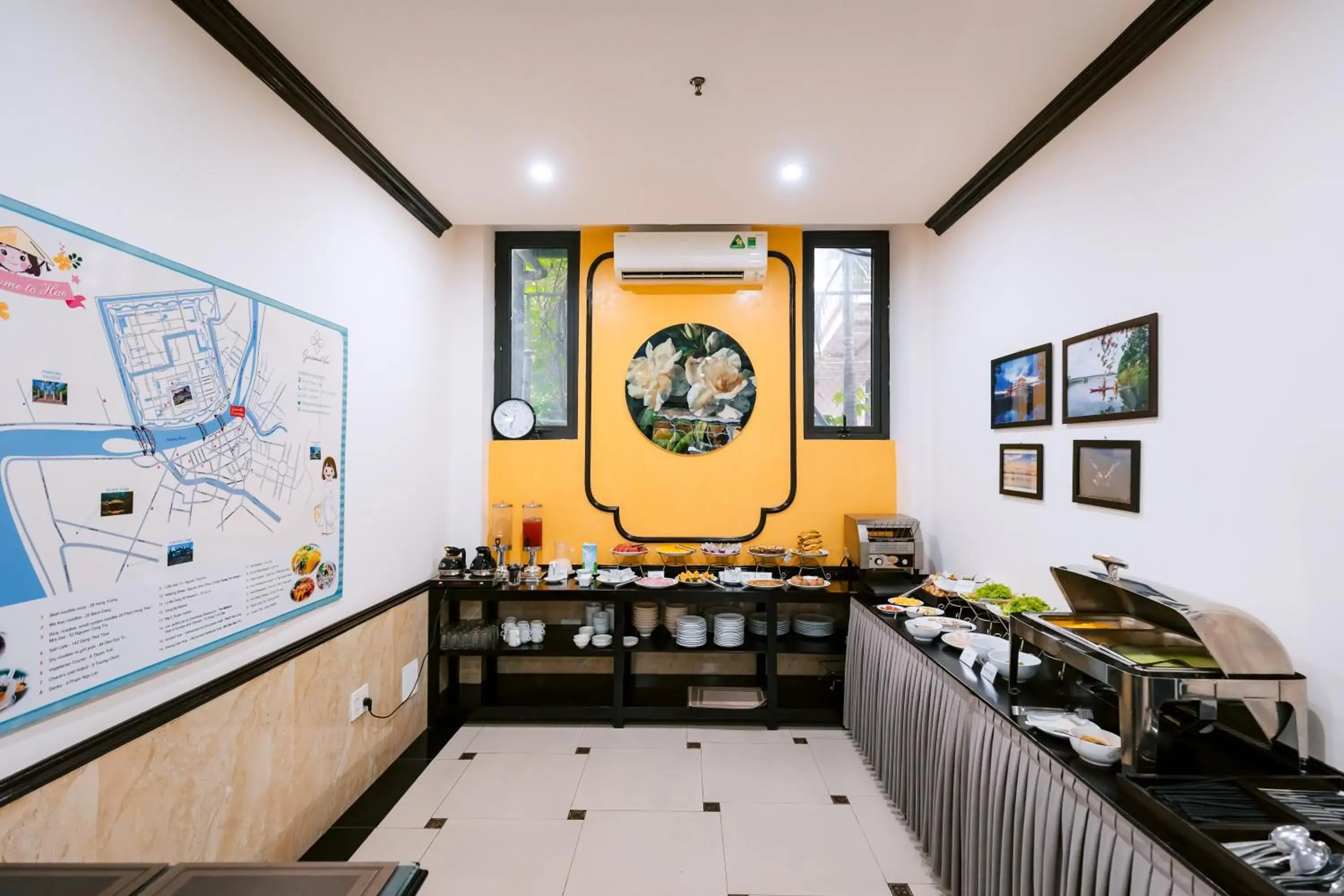 Restaurant/places to eat in Gardenia Hue Hotel Restaurant/places to eat in Gardenia Hue Hotel