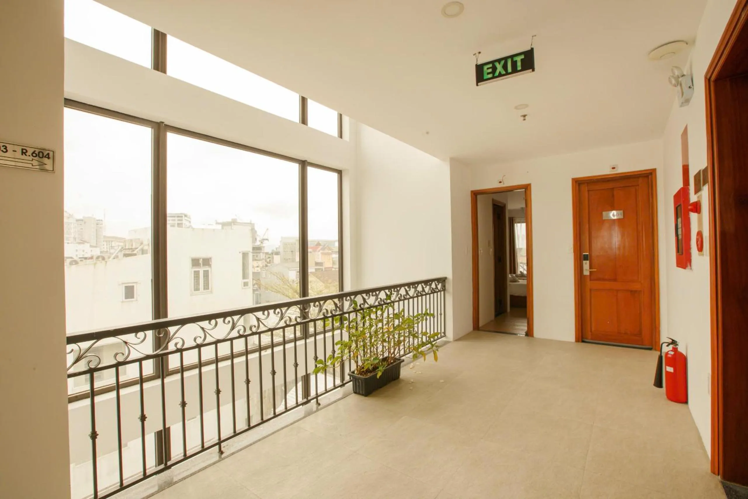 Balcony/Terrace in Gardenia Hue Hotel