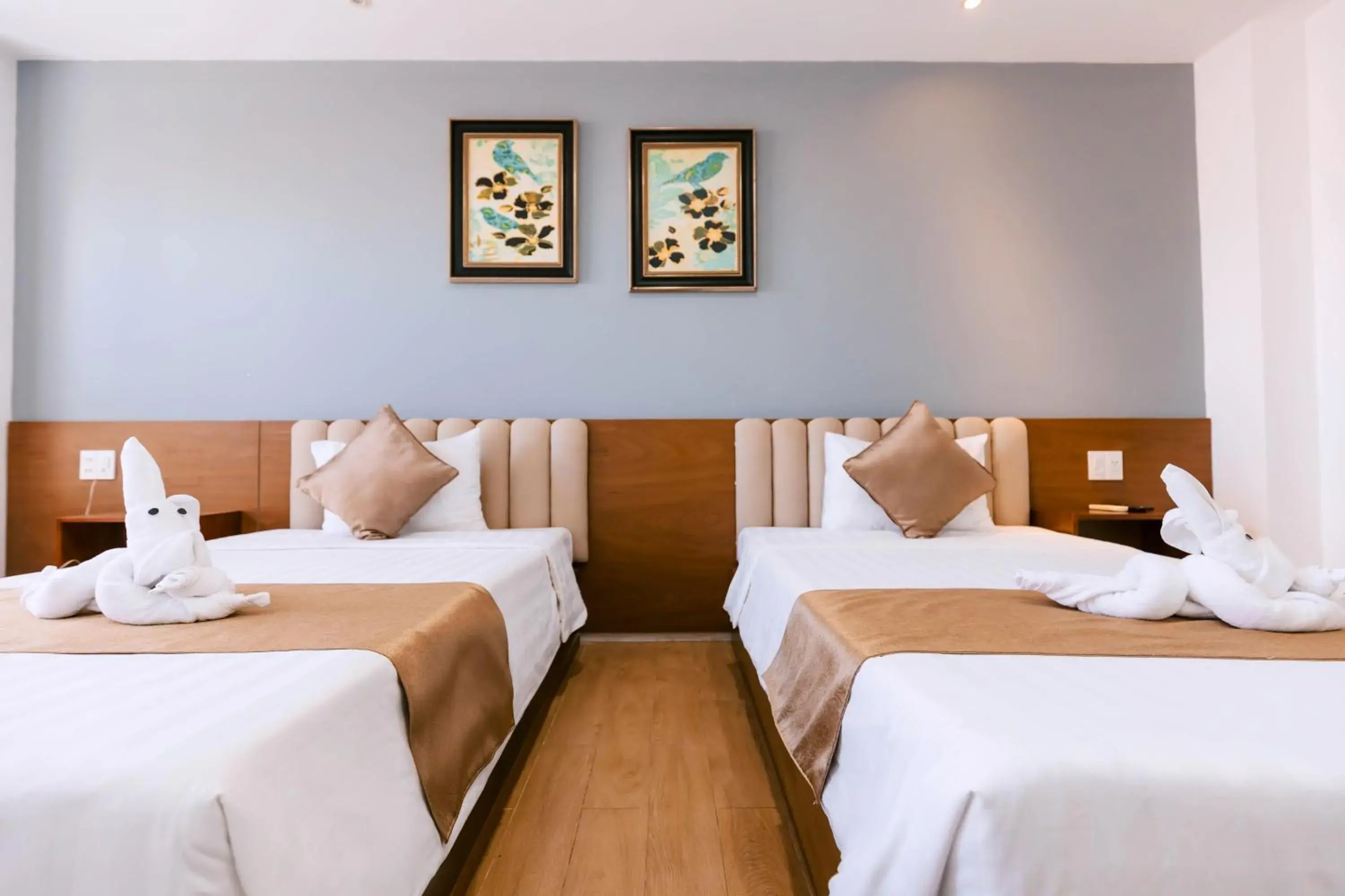 Bed in Gardenia Hue Hotel Bed in Gardenia Hue Hotel