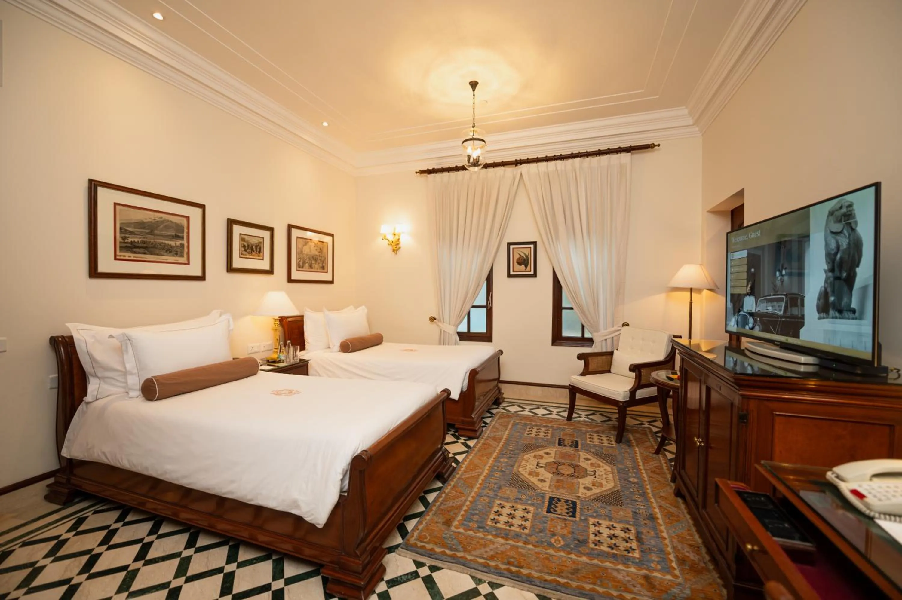 Bed in The Imperial, New Delhi