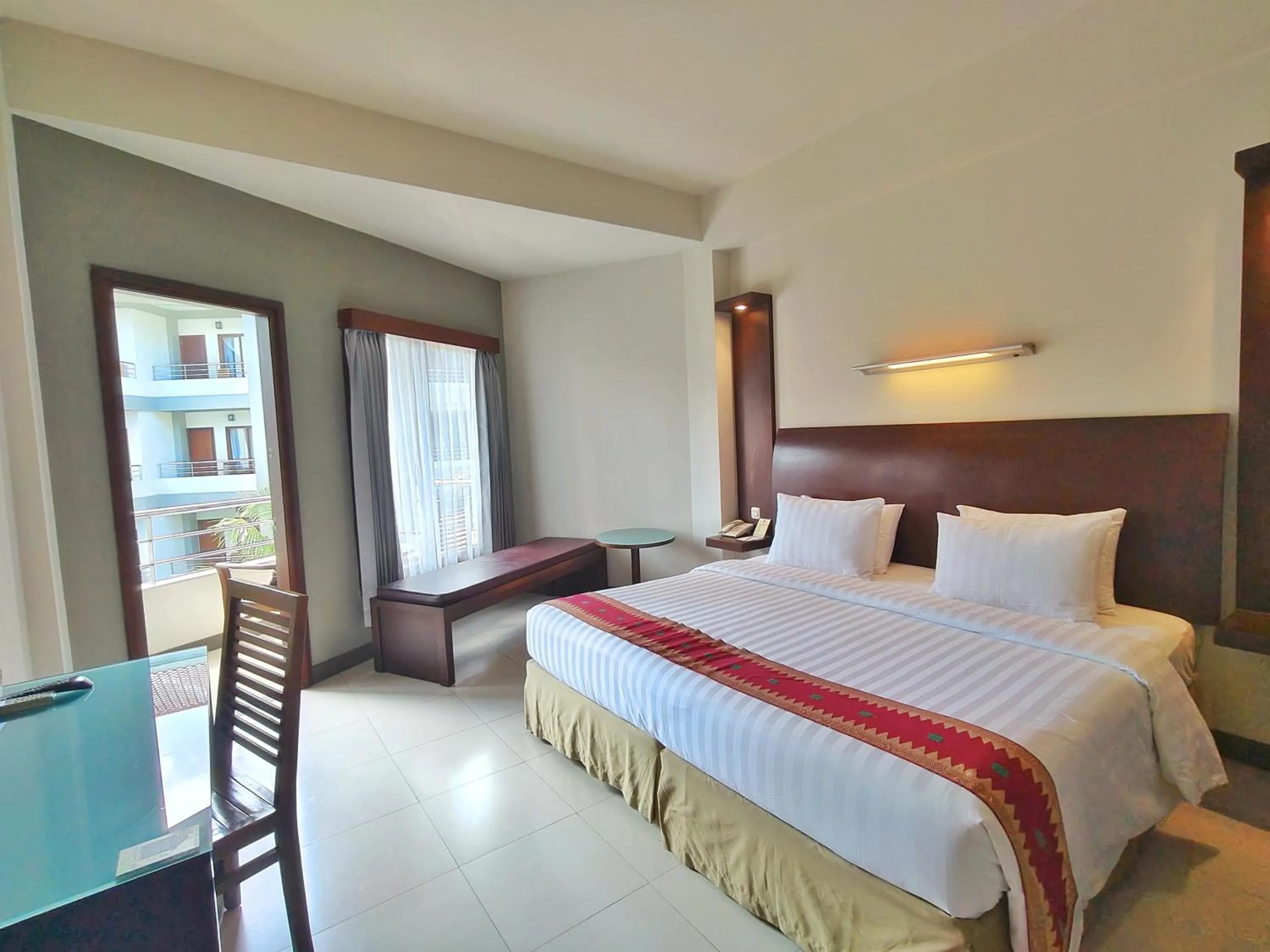 Bedroom, Bed in Lombok Garden Hotel