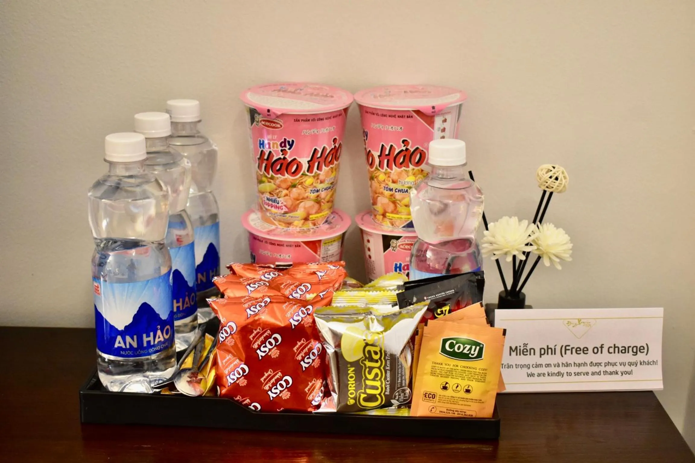 Food and drinks in Đông Xuyên Hotel