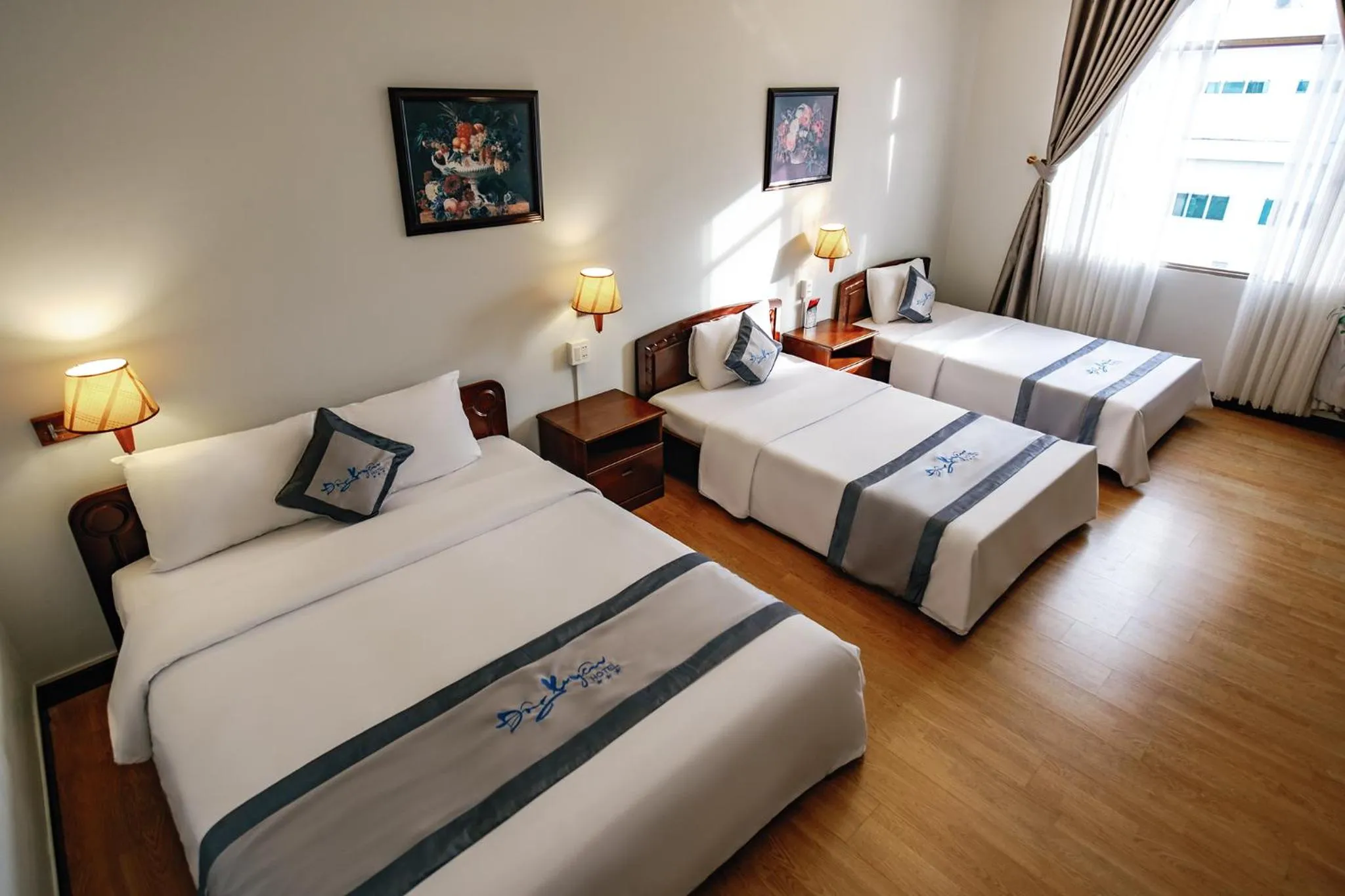 Bed in Đông Xuyên Hotel