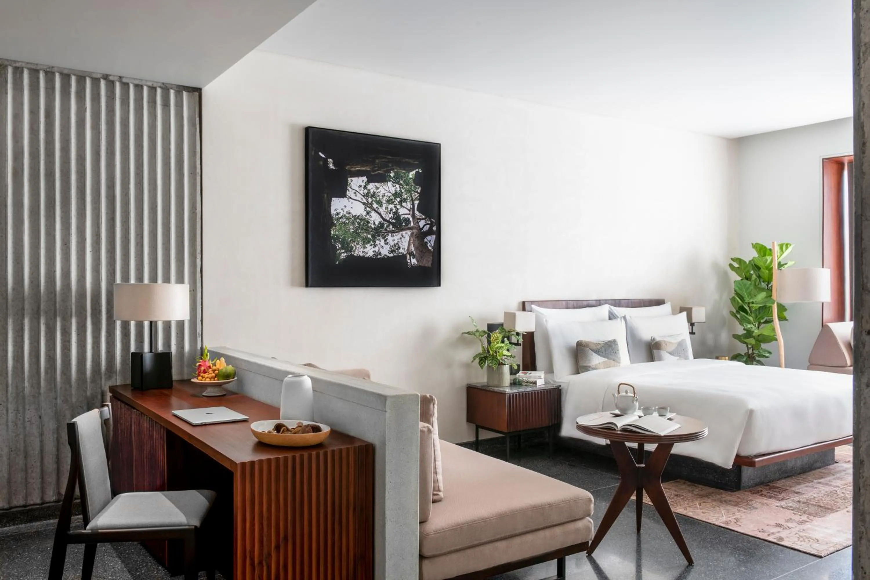 Bedroom, Bed in Treeline Urban Resort