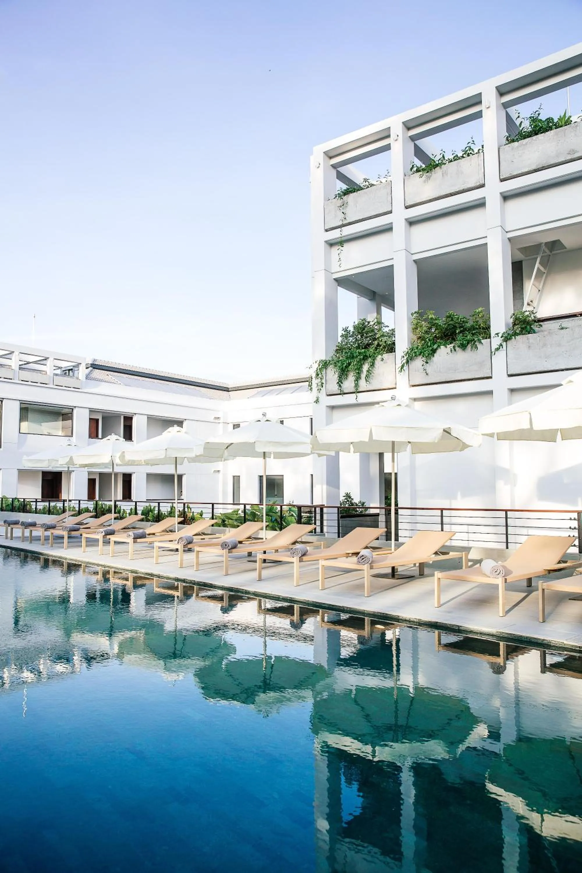 Swimming pool in Treeline Urban Resort