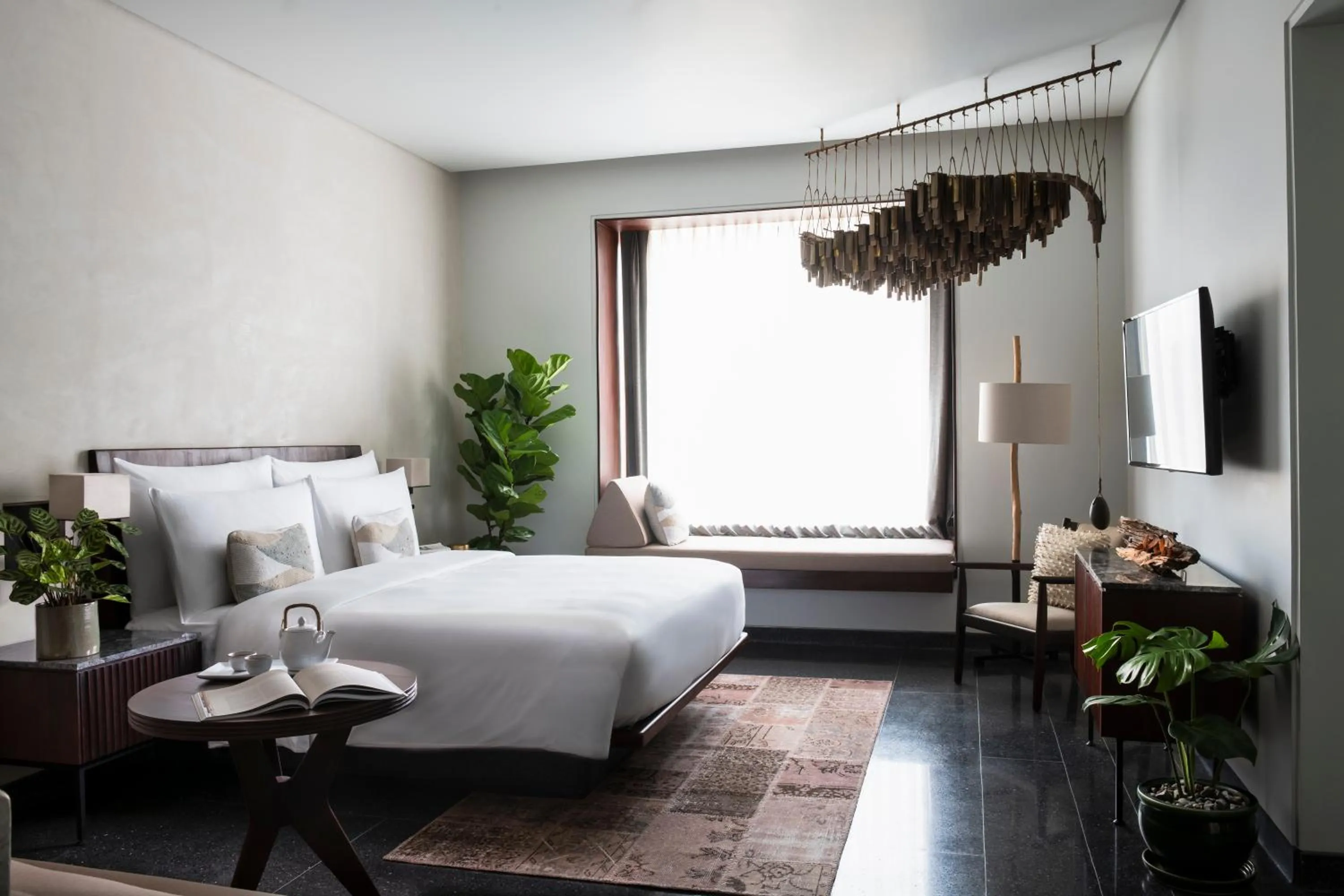 Bedroom, Bed in Treeline Urban Resort