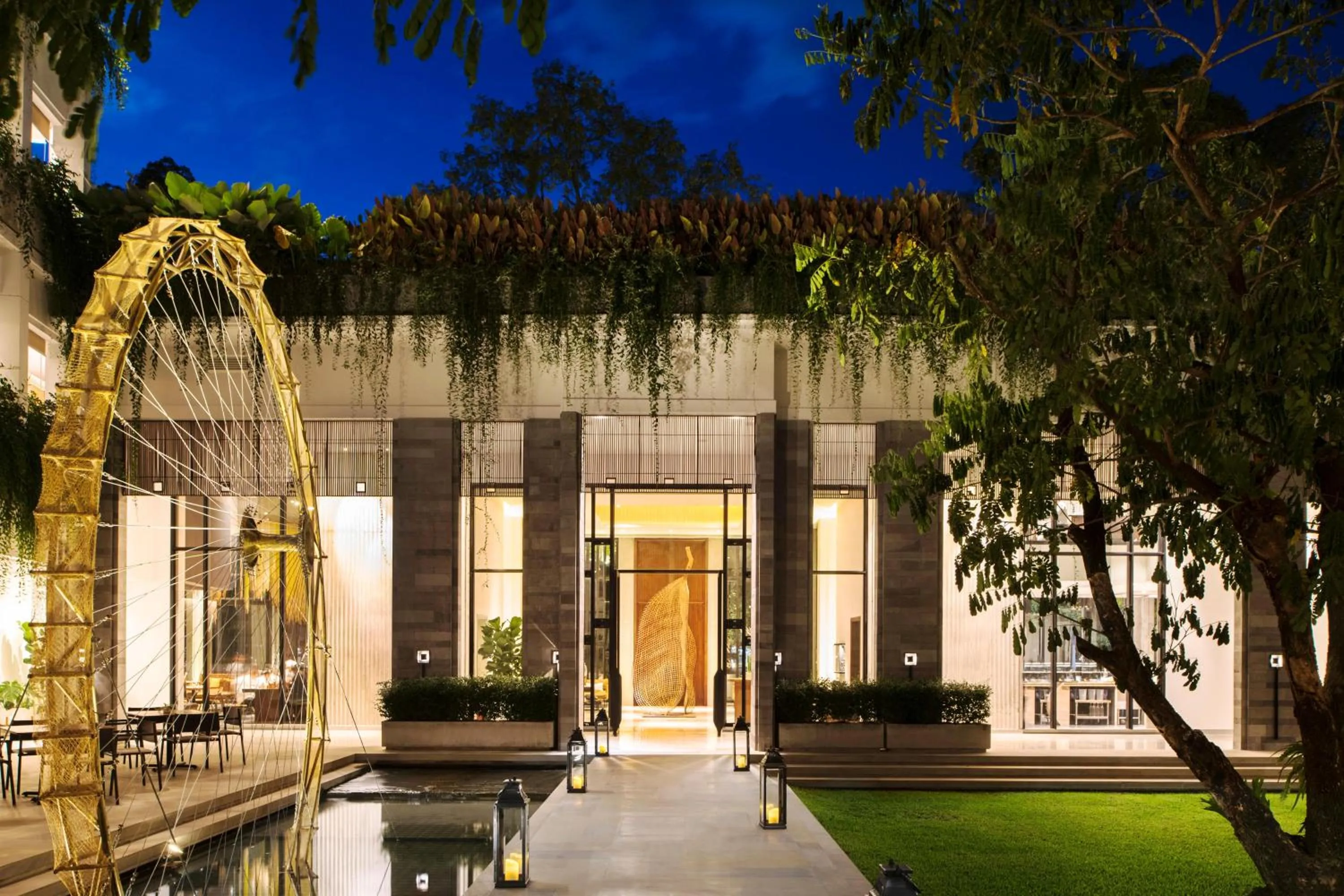 Garden in Treeline Urban Resort