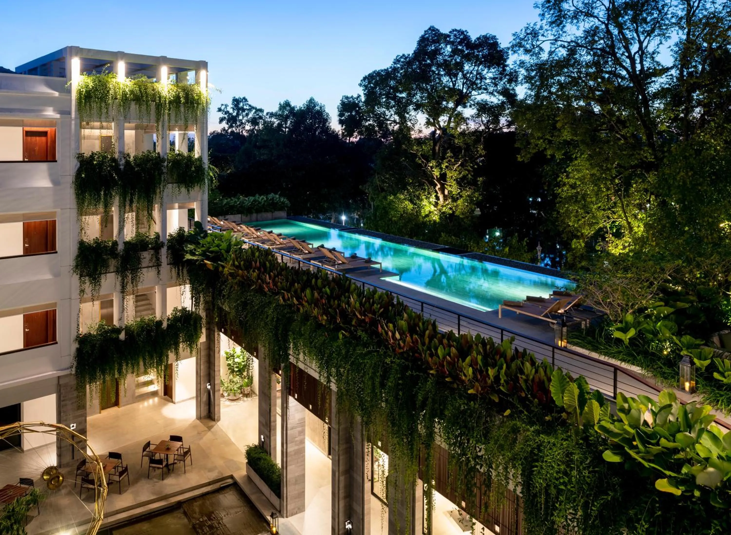 Property building in Treeline Urban Resort