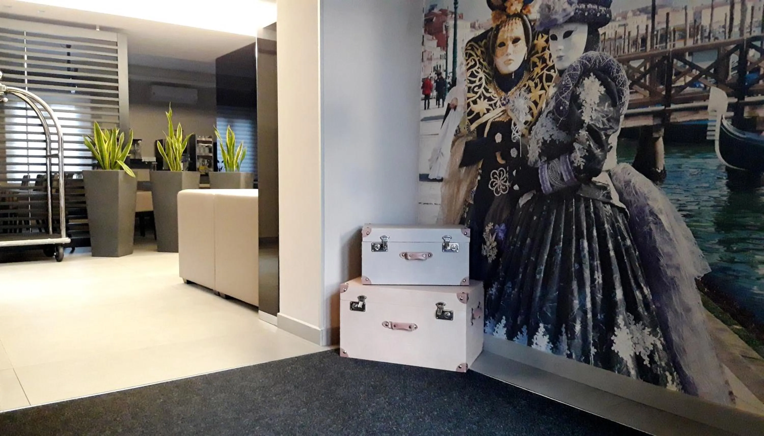 Lobby or reception in Hotel San Marco