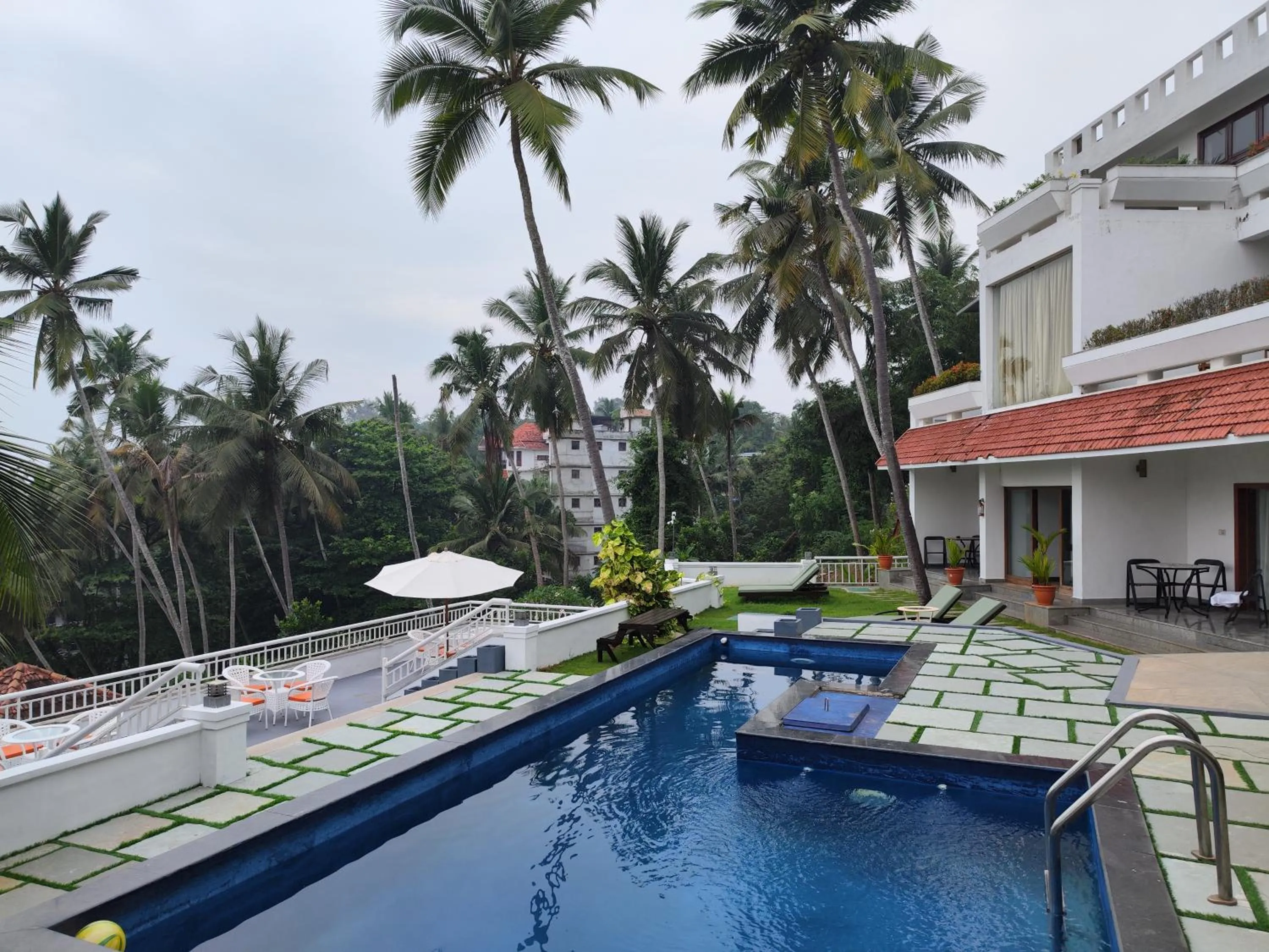Property building in Getaway Beach Resort Kovalam