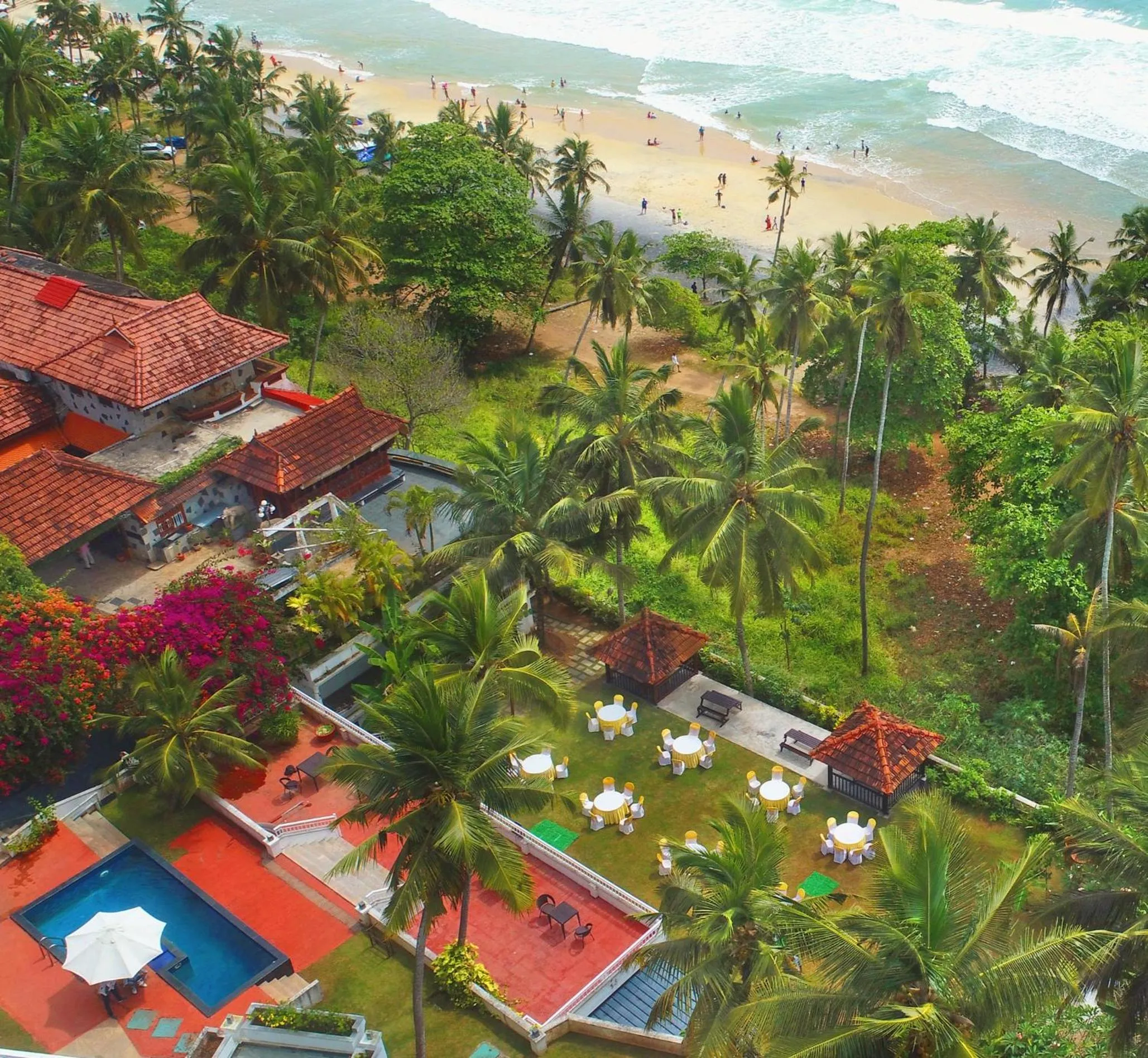 Natural landscape in Getaway Beach Resort Kovalam