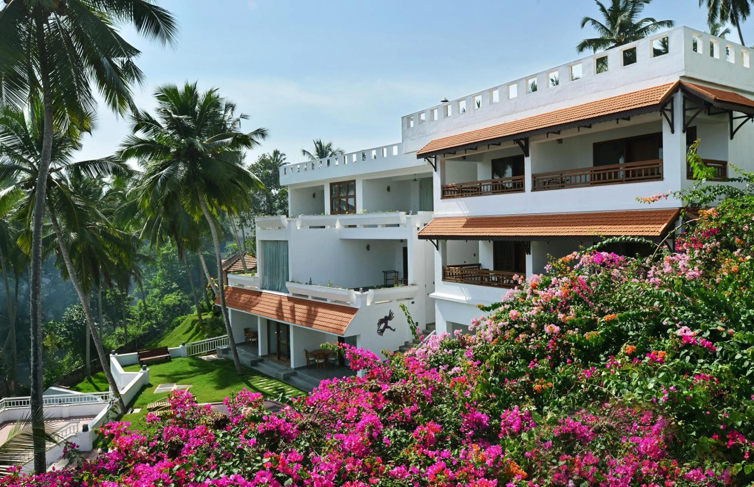 Property building in Getaway Beach Resort Kovalam