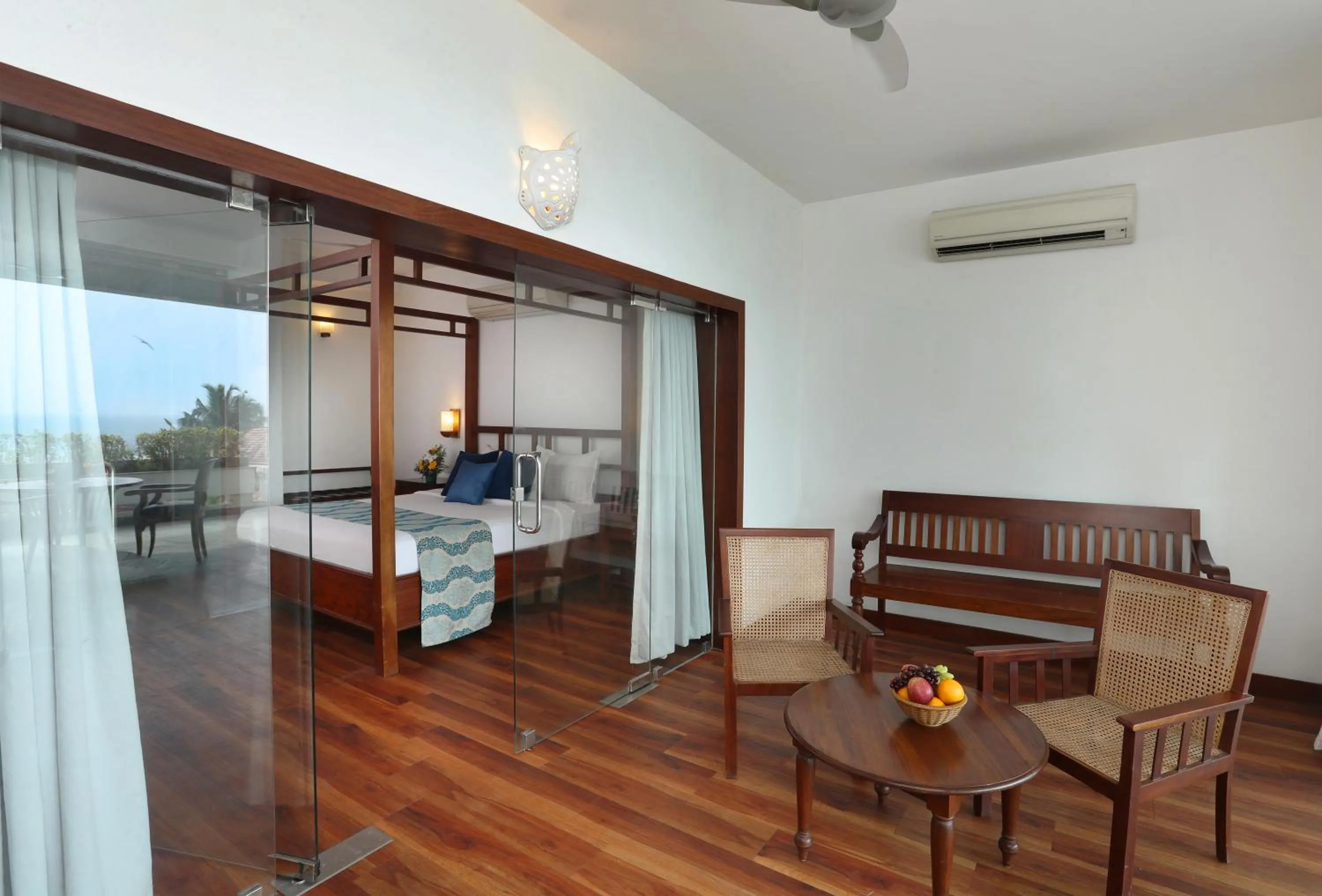 Bed in Getaway Beach Resort Kovalam