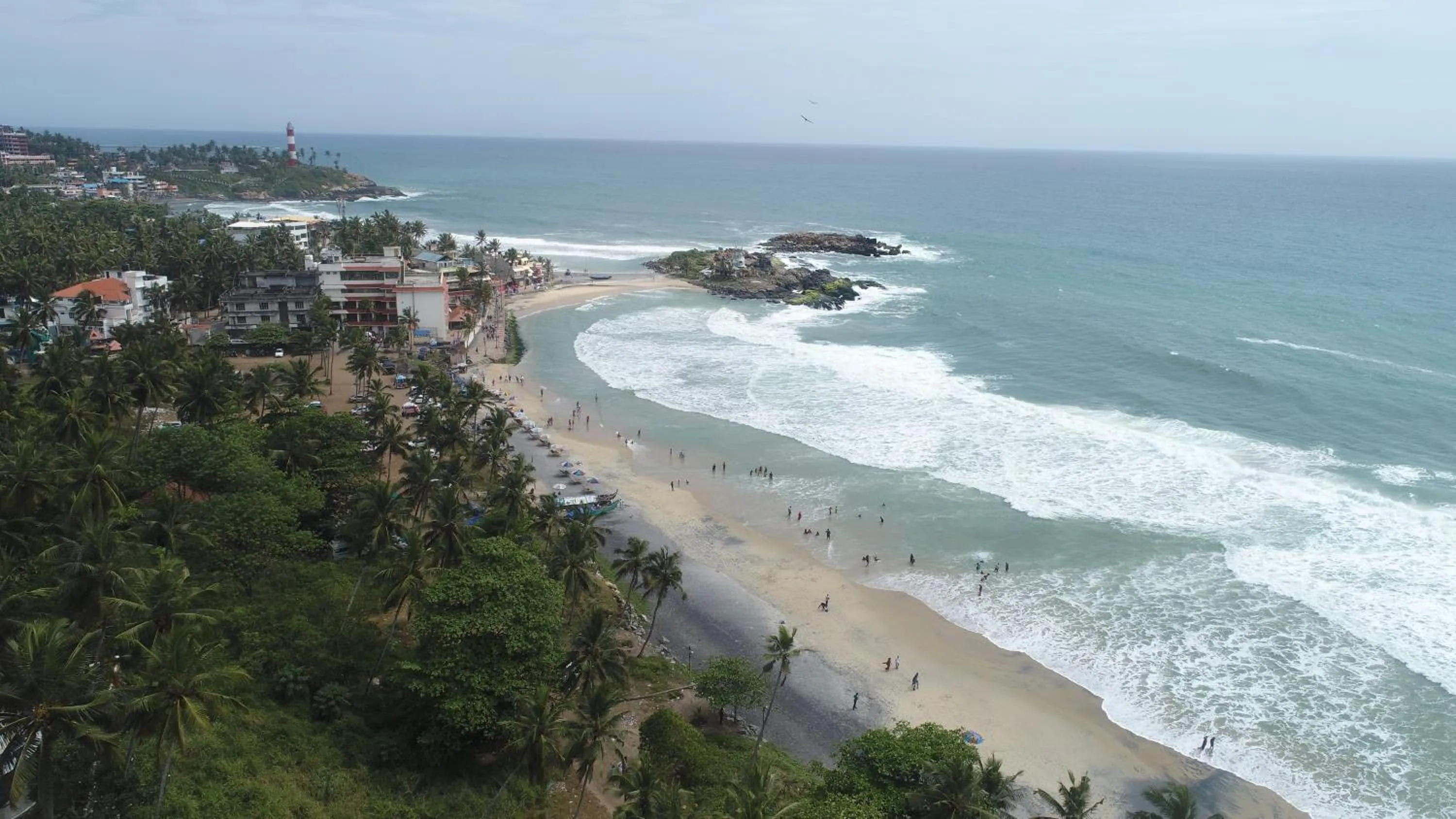 Beach in Getaway Beach Resort Kovalam