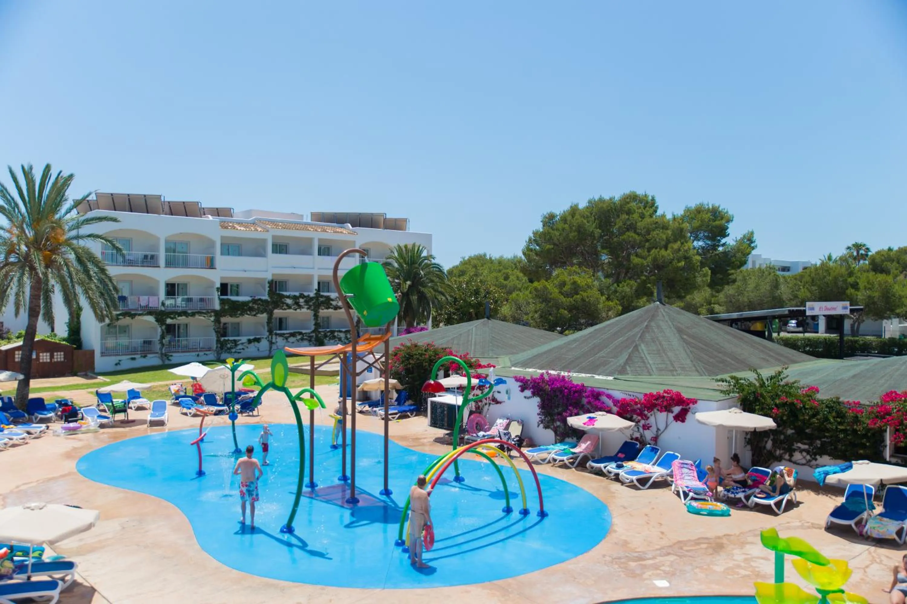 Aqua park in Hotel Club Es Talaial