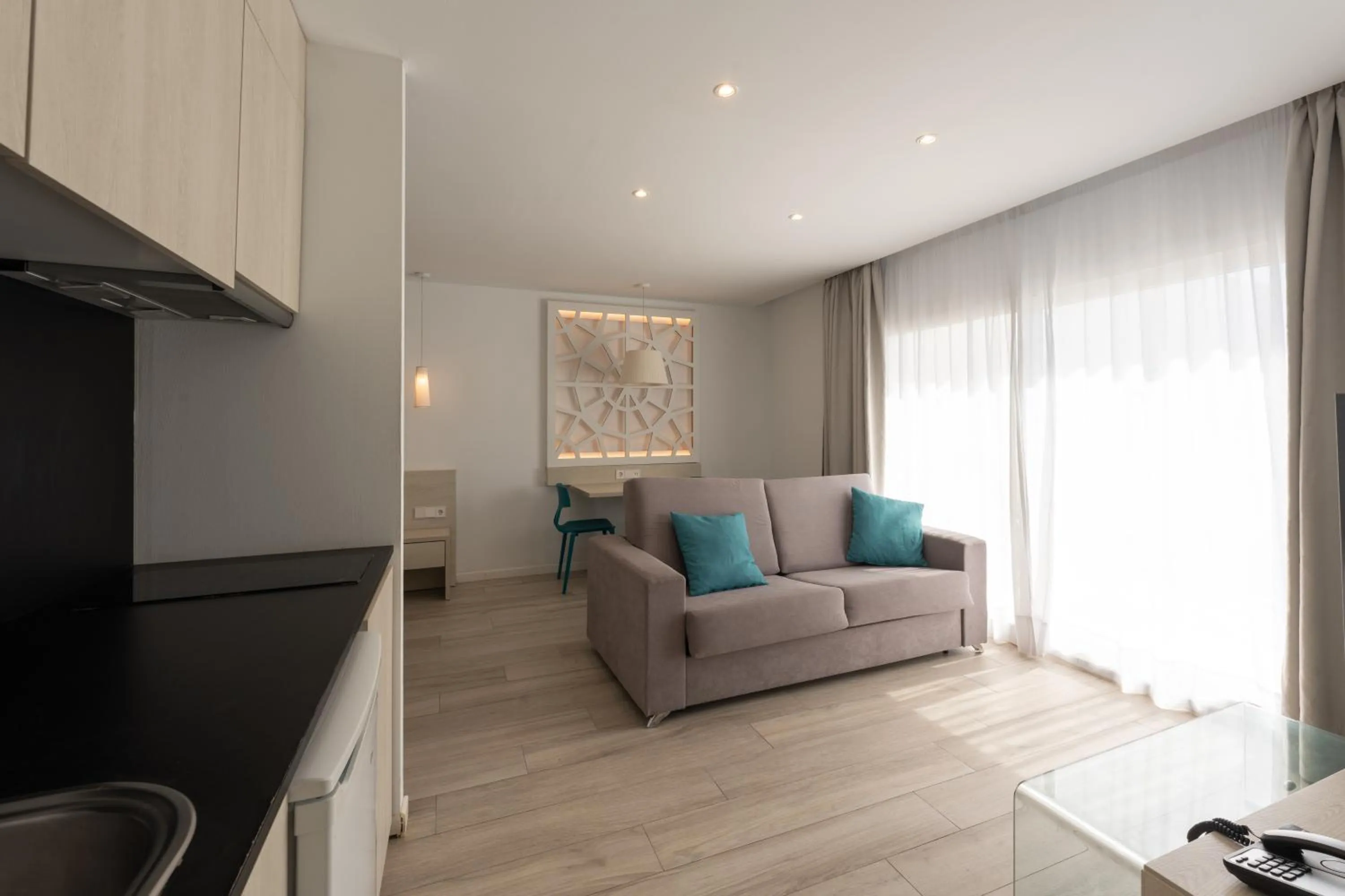 Living room in Hotel Club Es Talaial