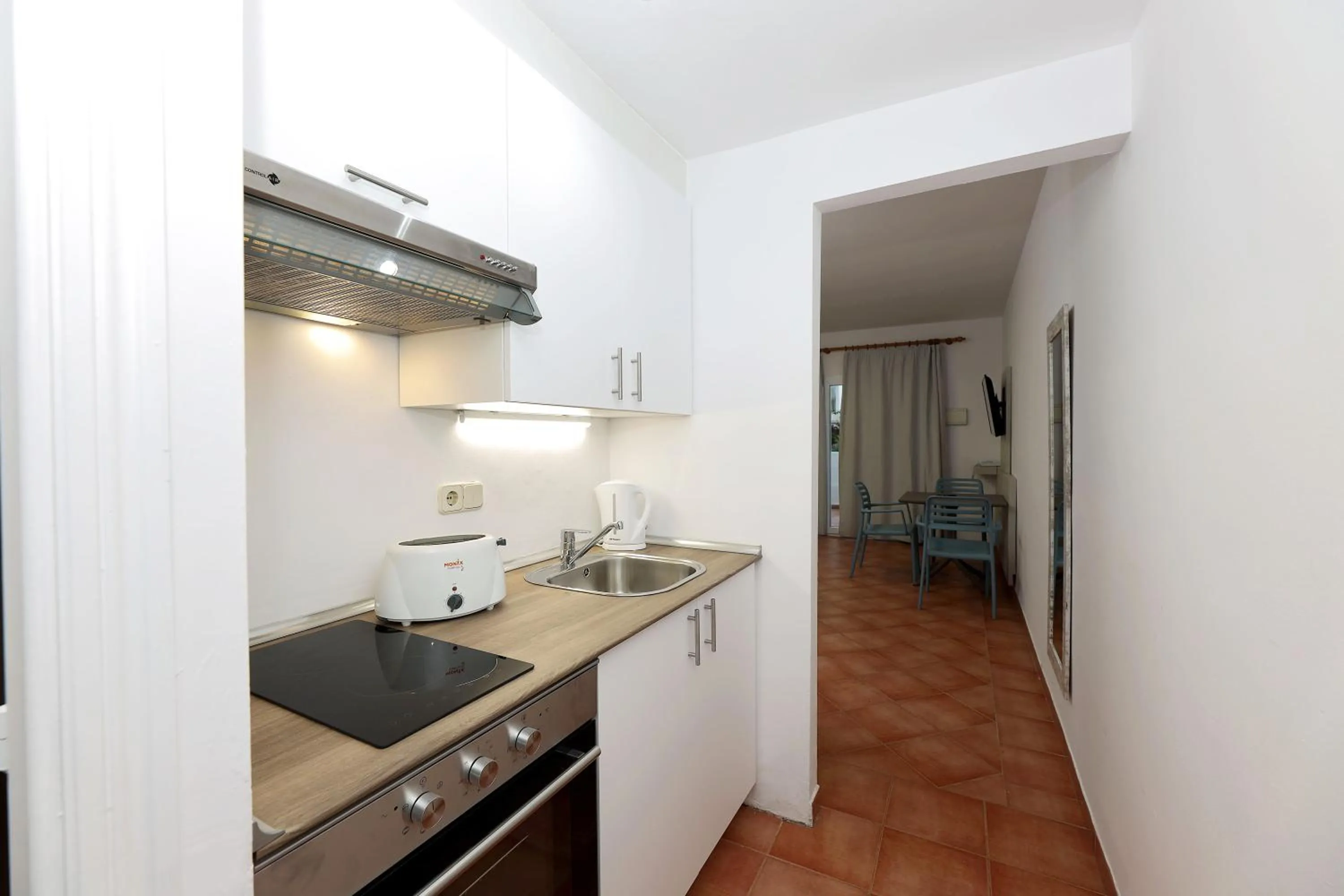 kitchen in Hotel Club Es Talaial