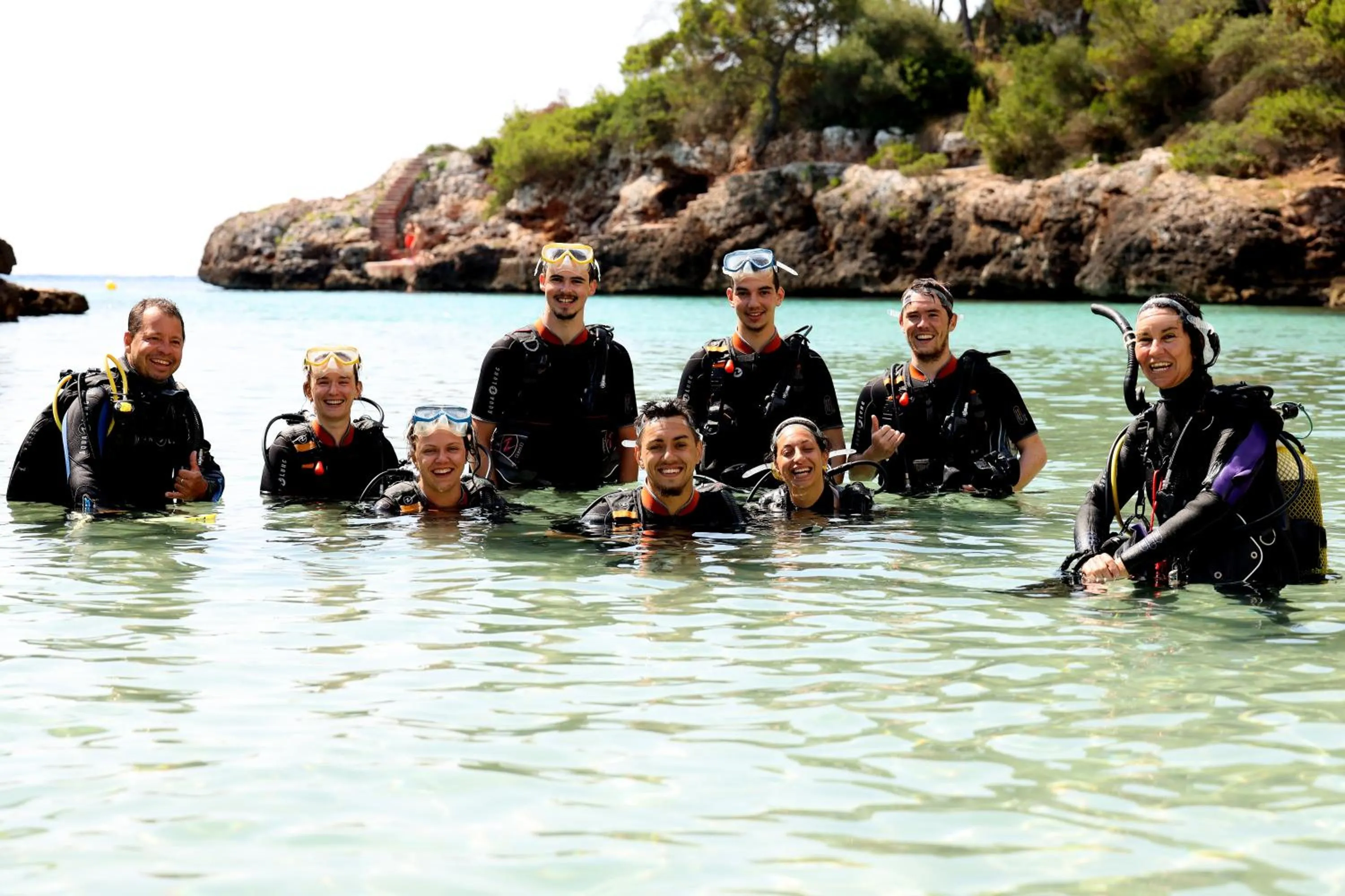 Snorkeling in Hotel Club Es Talaial