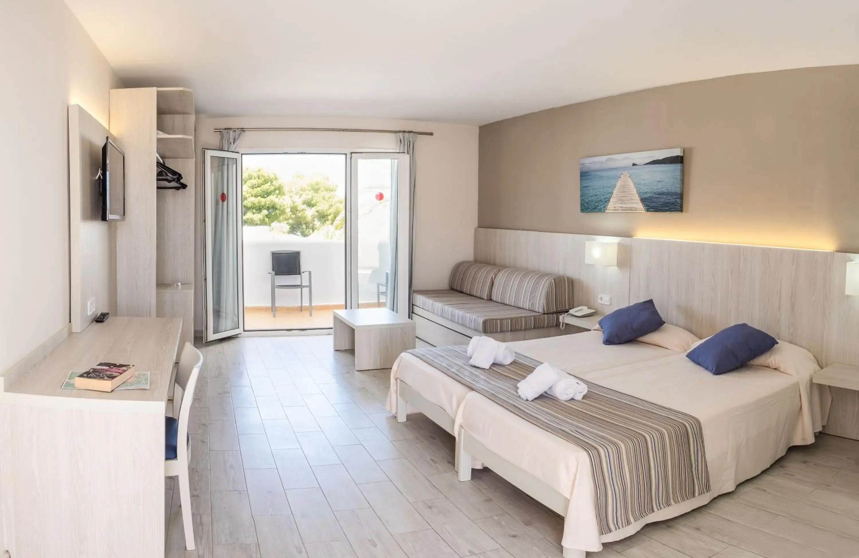 Photo of the whole room in Hotel Club Es Talaial Photo of the whole room in Hotel Club Es Talaial