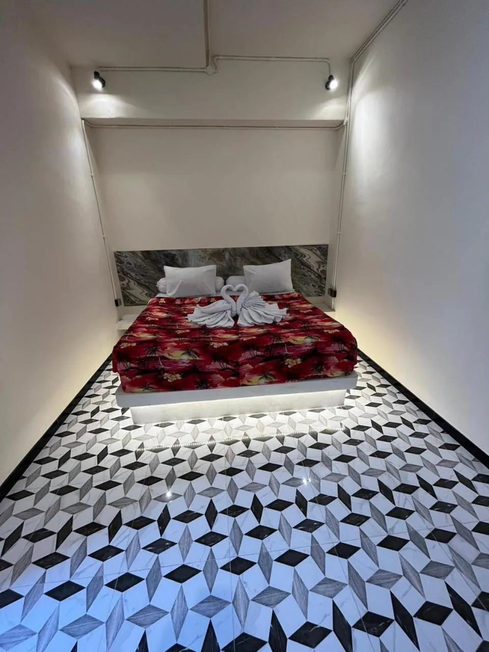 Bed in Kaen Apartments