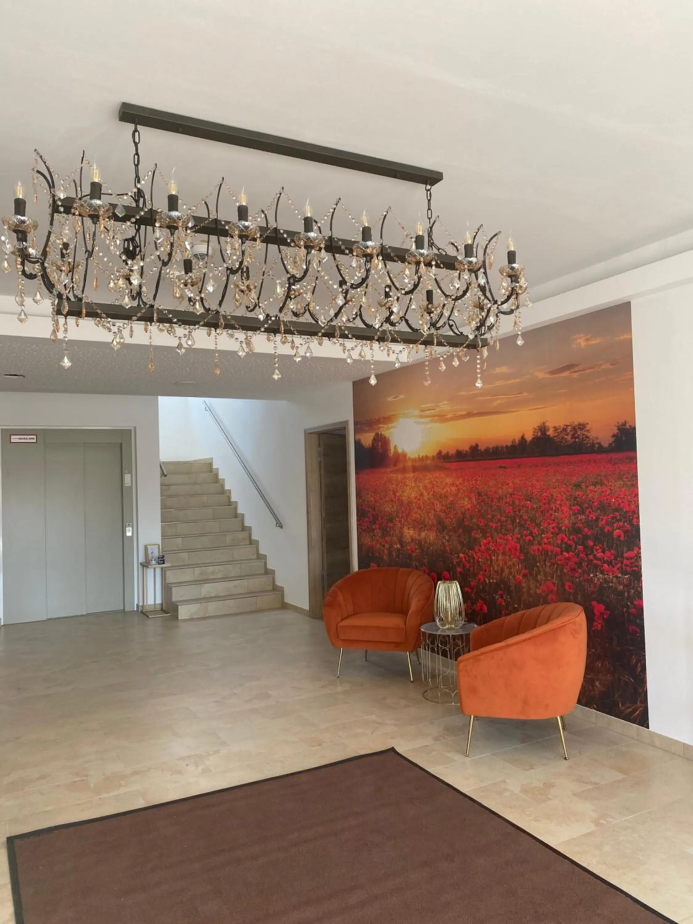 Seating area in Hotel Villa Toskana