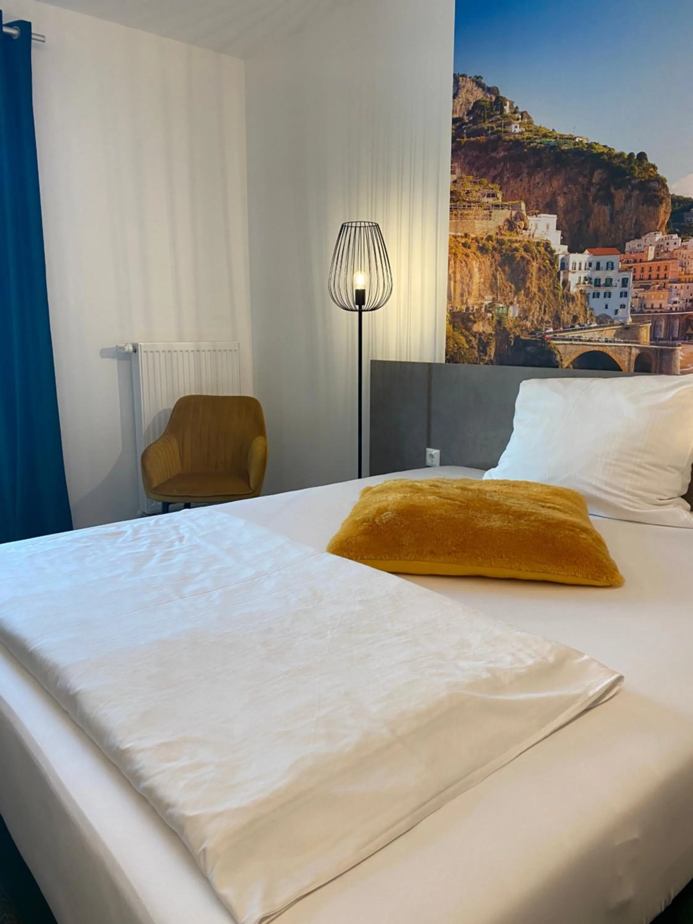 Bed in Hotel Villa Toskana